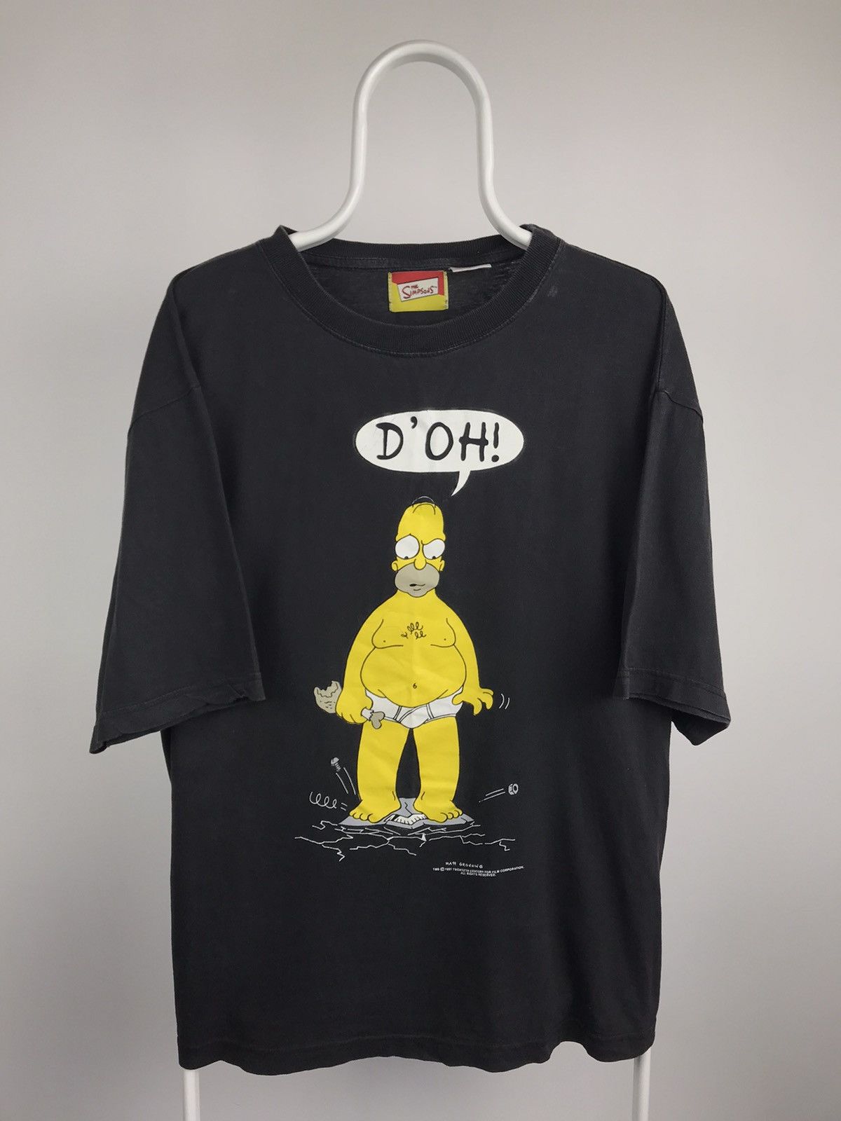 Vintage Vintage Homer Simpson 1997 Tee D’oh Matt Groening Size US L / EU 52-54 / 3 - 1 Thumbnail