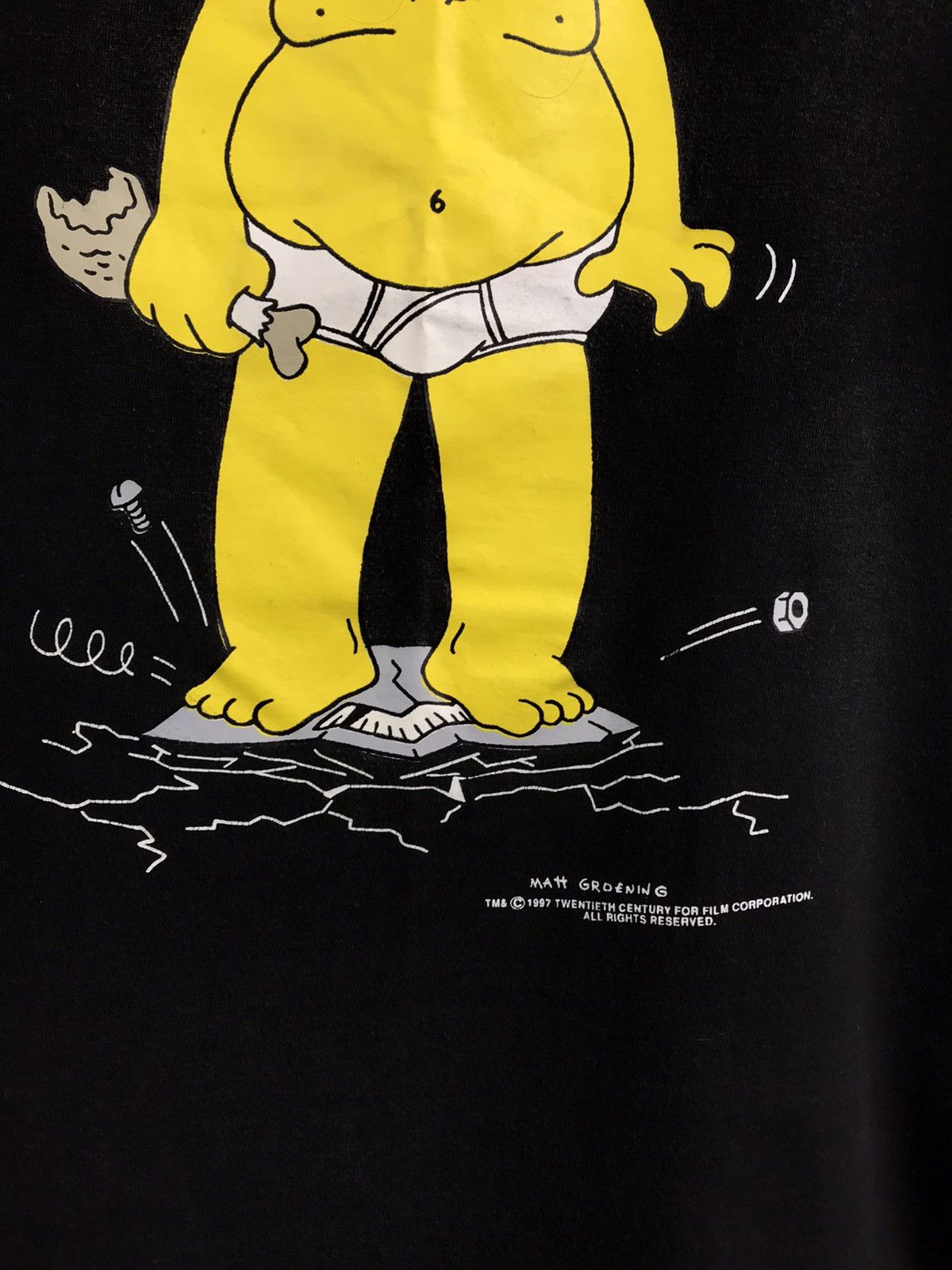 Vintage Vintage Homer Simpson 1997 Tee D’oh Matt Groening Size US L / EU 52-54 / 3 - 2 Thumbnail