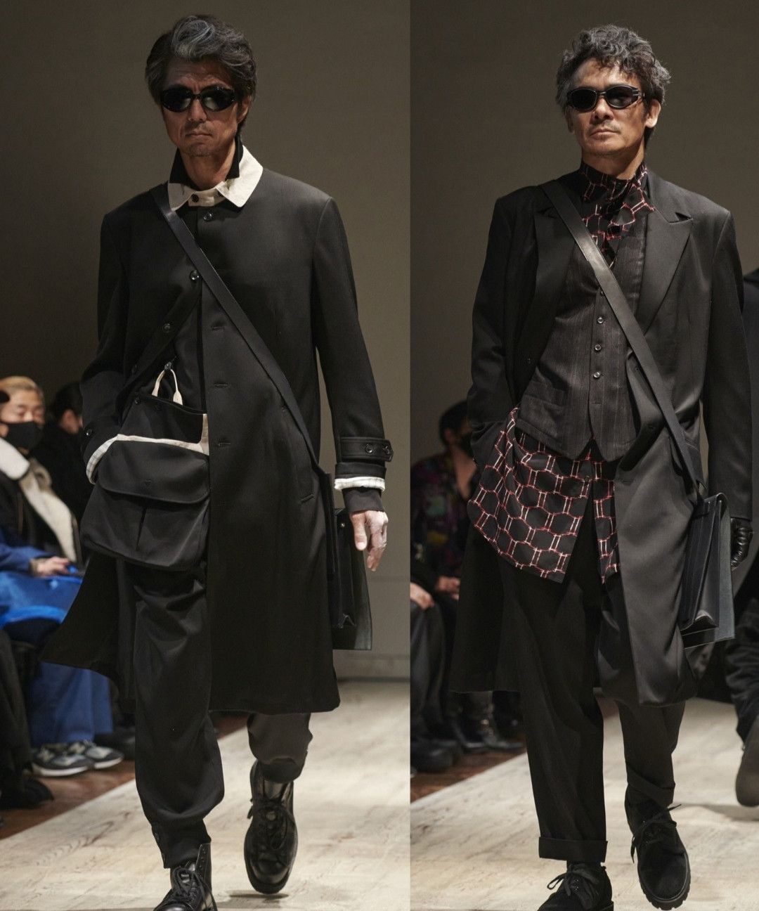 Yohji Yamamoto Yohji Yamamoto 22aw Italian Leather Messager Bag Size ONE SIZE - 2 Thumbnail