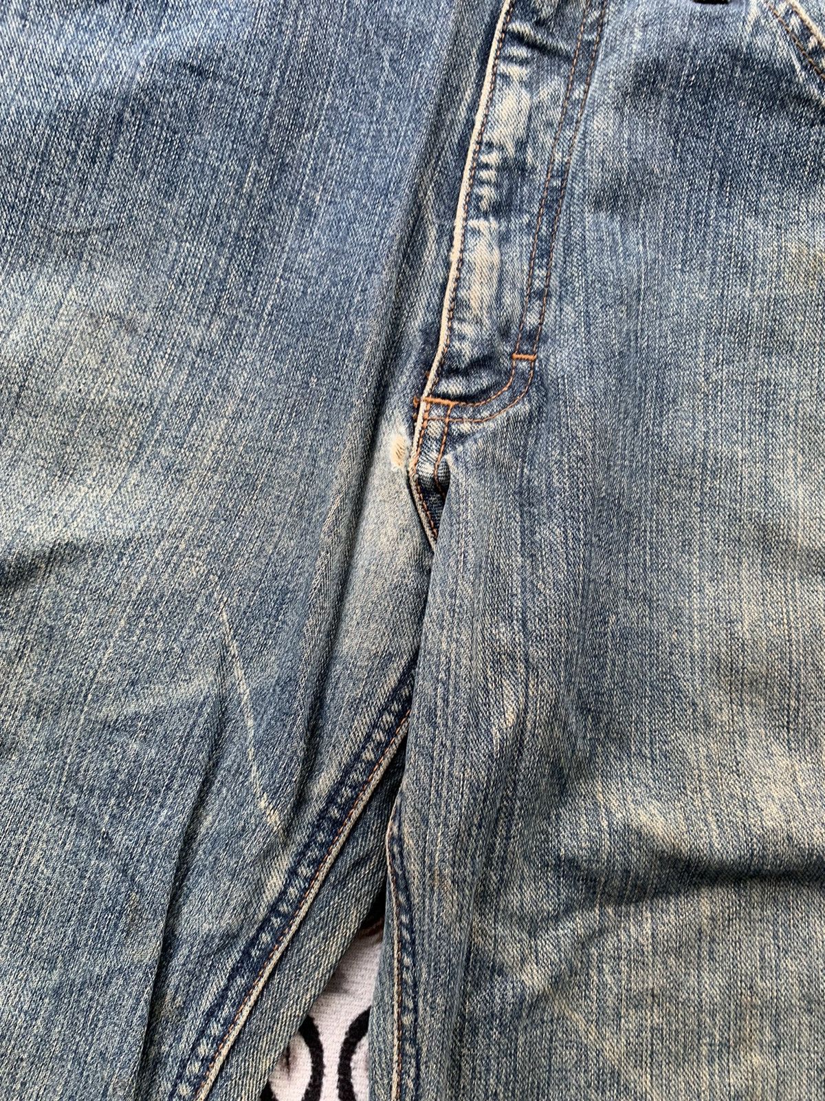 If Six Was Nine Vintage Lee Faded Wash Denim Size US 32 / EU 48 - 5 Thumbnail