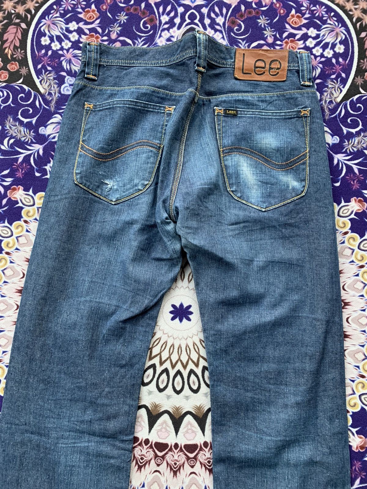 Lee Vintage Lee Faded Wash Denim Size US 36 / EU 52 - 7 Thumbnail