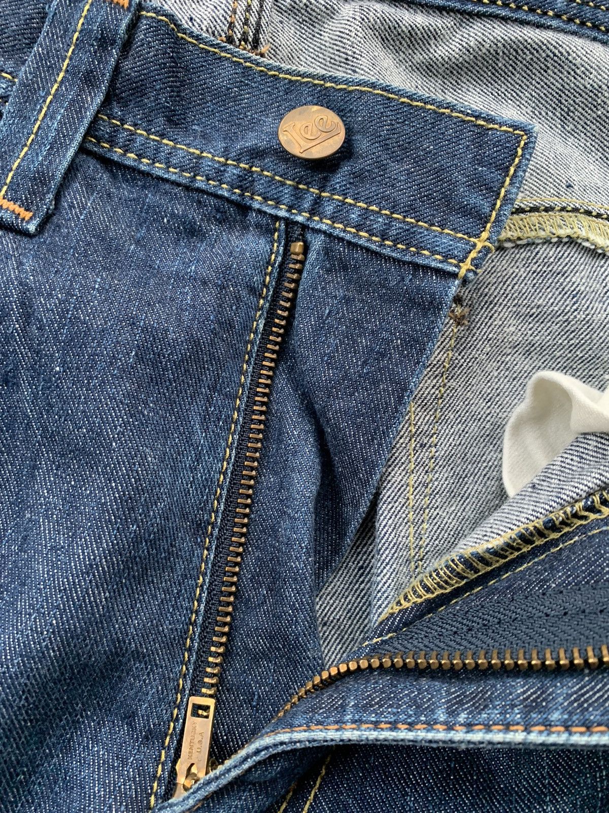 Lee Vintage Lee Faded Wash Denim Size US 36 / EU 52 - 4 Thumbnail