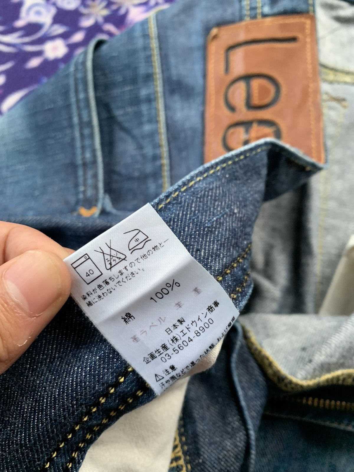 Lee Vintage Lee Faded Wash Denim Size US 36 / EU 52 - 6 Thumbnail