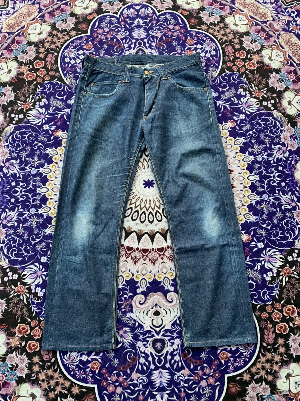 Lee Vintage Lee Faded Wash Denim Size US 36 / EU 52 - 2 Thumbnail