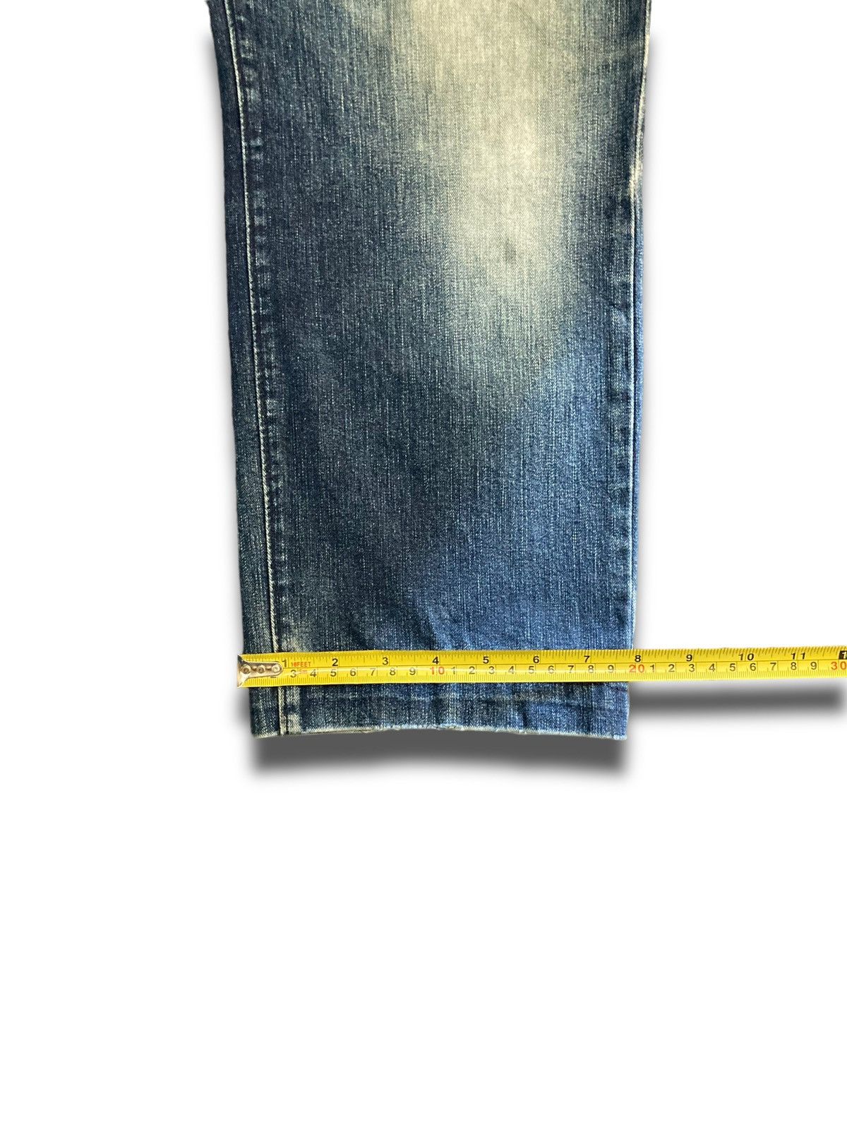 Japanese Brand × Uniqlo Uniqlo Crazy Vintage 80s Kaihara Ankle Jeans Size US 31 - 16 Thumbnail