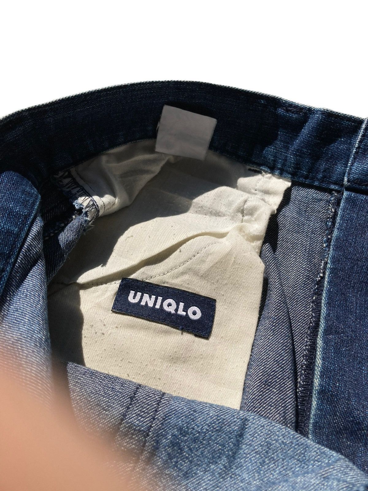 Japanese Brand × Uniqlo Uniqlo Crazy Vintage 80s Kaihara Ankle Jeans Size US 31 - 11 Thumbnail
