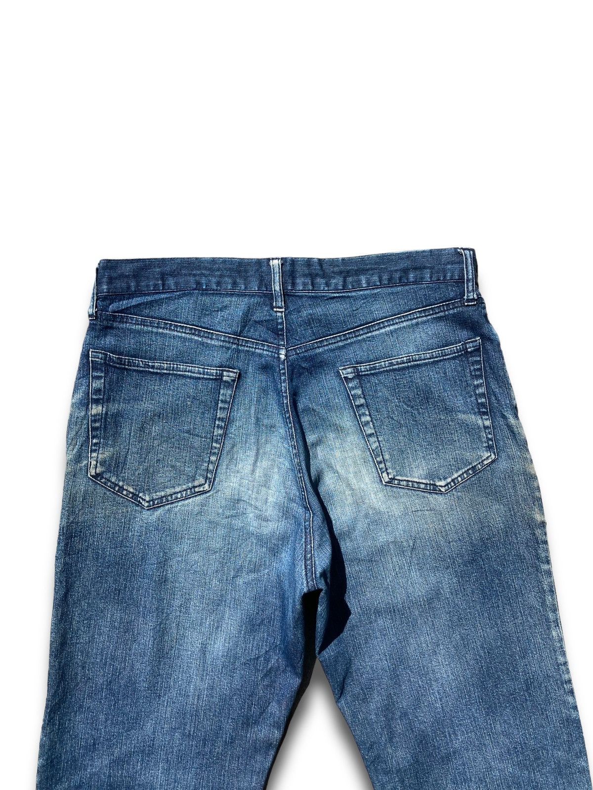 Japanese Brand × Uniqlo Uniqlo Crazy Vintage 80s Kaihara Ankle Jeans Size US 31 - 5 Thumbnail