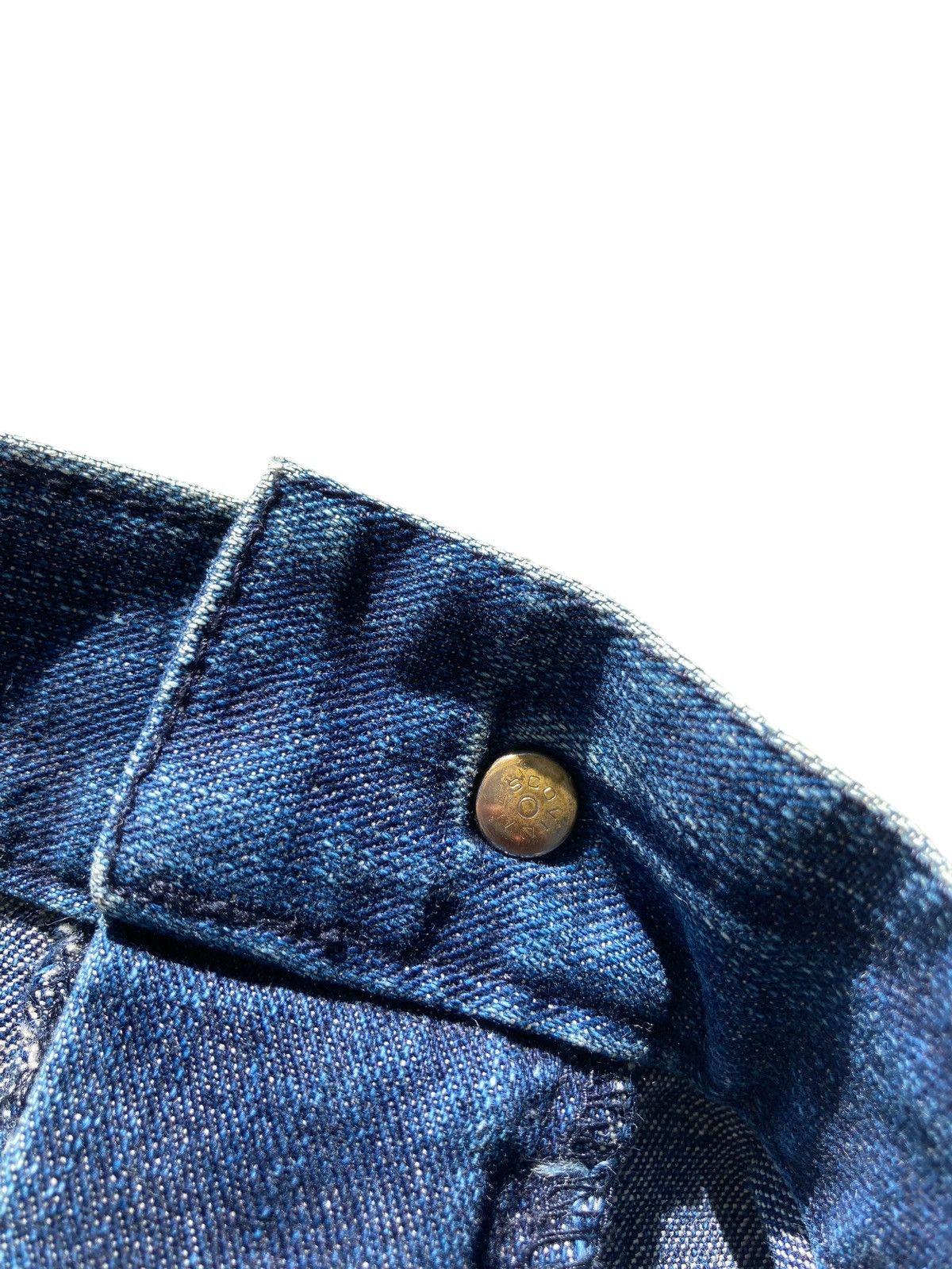 Japanese Brand × Uniqlo Uniqlo Crazy Vintage 80s Kaihara Ankle Jeans Size US 31 - 13 Thumbnail