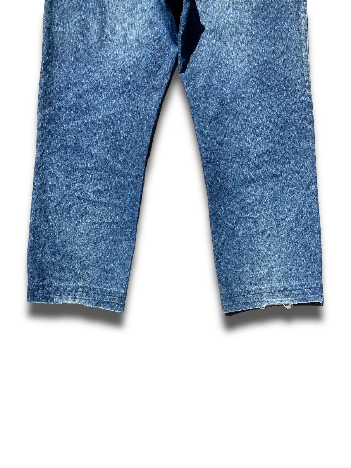 Japanese Brand × Uniqlo Uniqlo Crazy Vintage 80s Kaihara Ankle Jeans Size US 31 - 10 Thumbnail