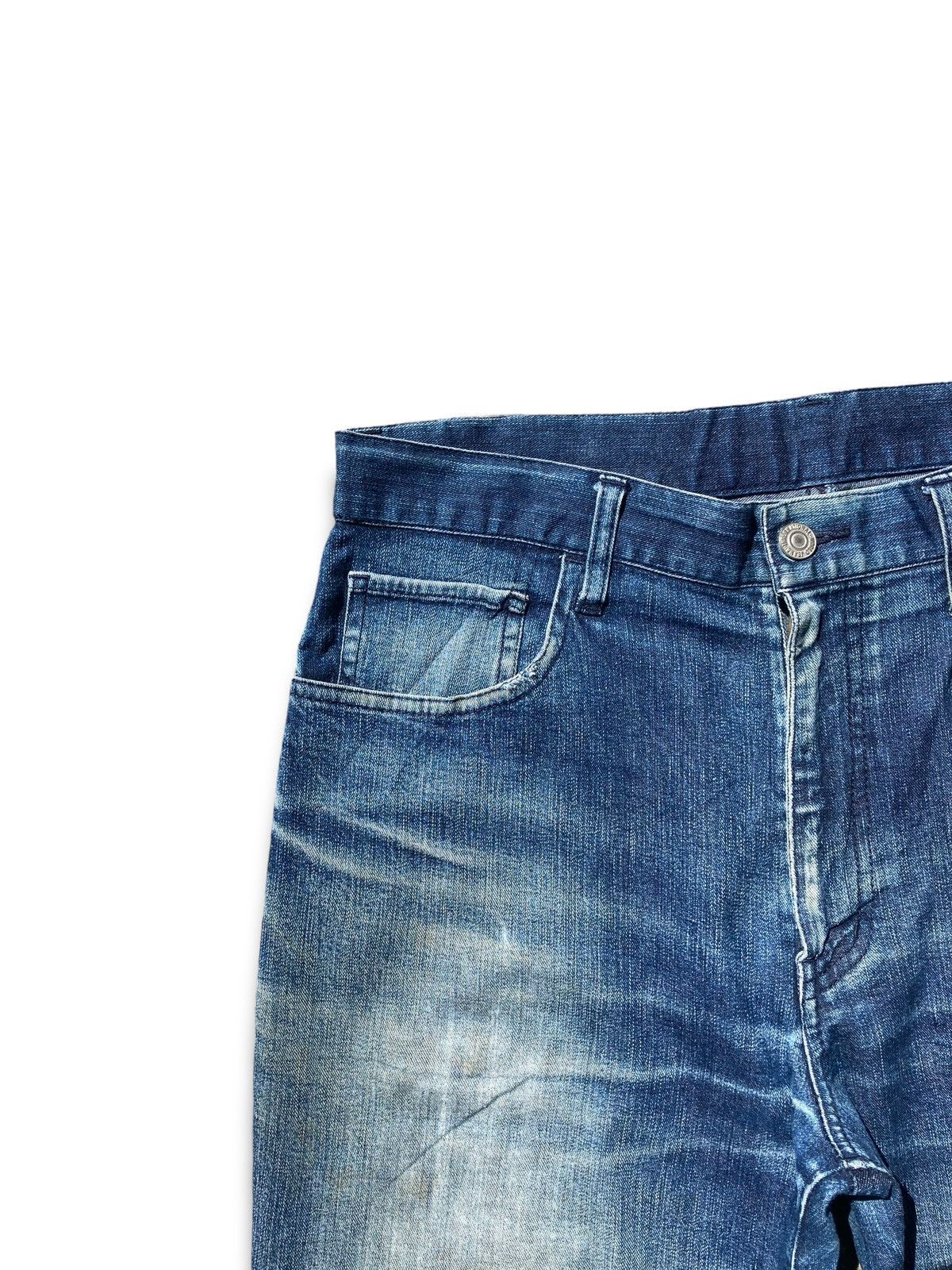 Japanese Brand × Uniqlo Uniqlo Crazy Vintage 80s Kaihara Ankle Jeans Size US 31 - 6 Thumbnail