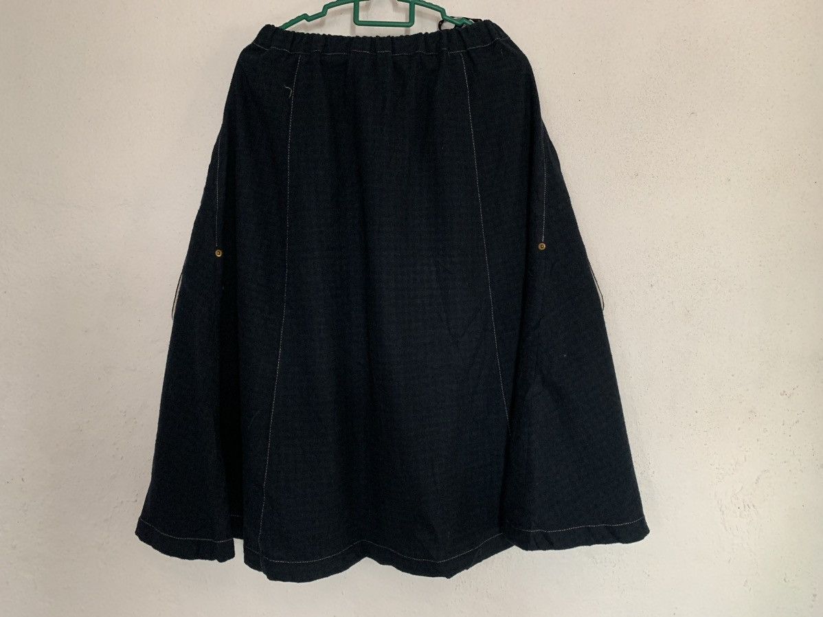 Issey Miyake VINTAGE ISSEY MIYAKE MIDI BUTTON SKIRT PUNK Size 26" / US 2 / IT 38 - 3 Thumbnail