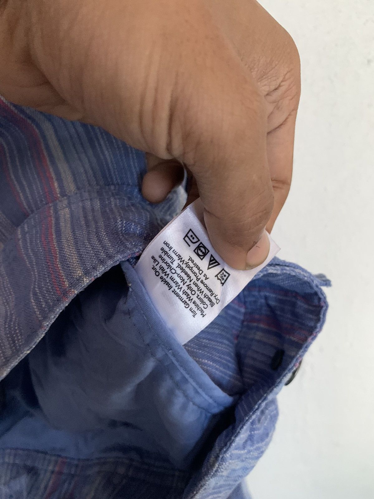 Eddie Bauer VINTAGE EDDIE BAUER STRIPES DENIM JACKET RARE Size L / US 10 / IT 46 - 9 Thumbnail