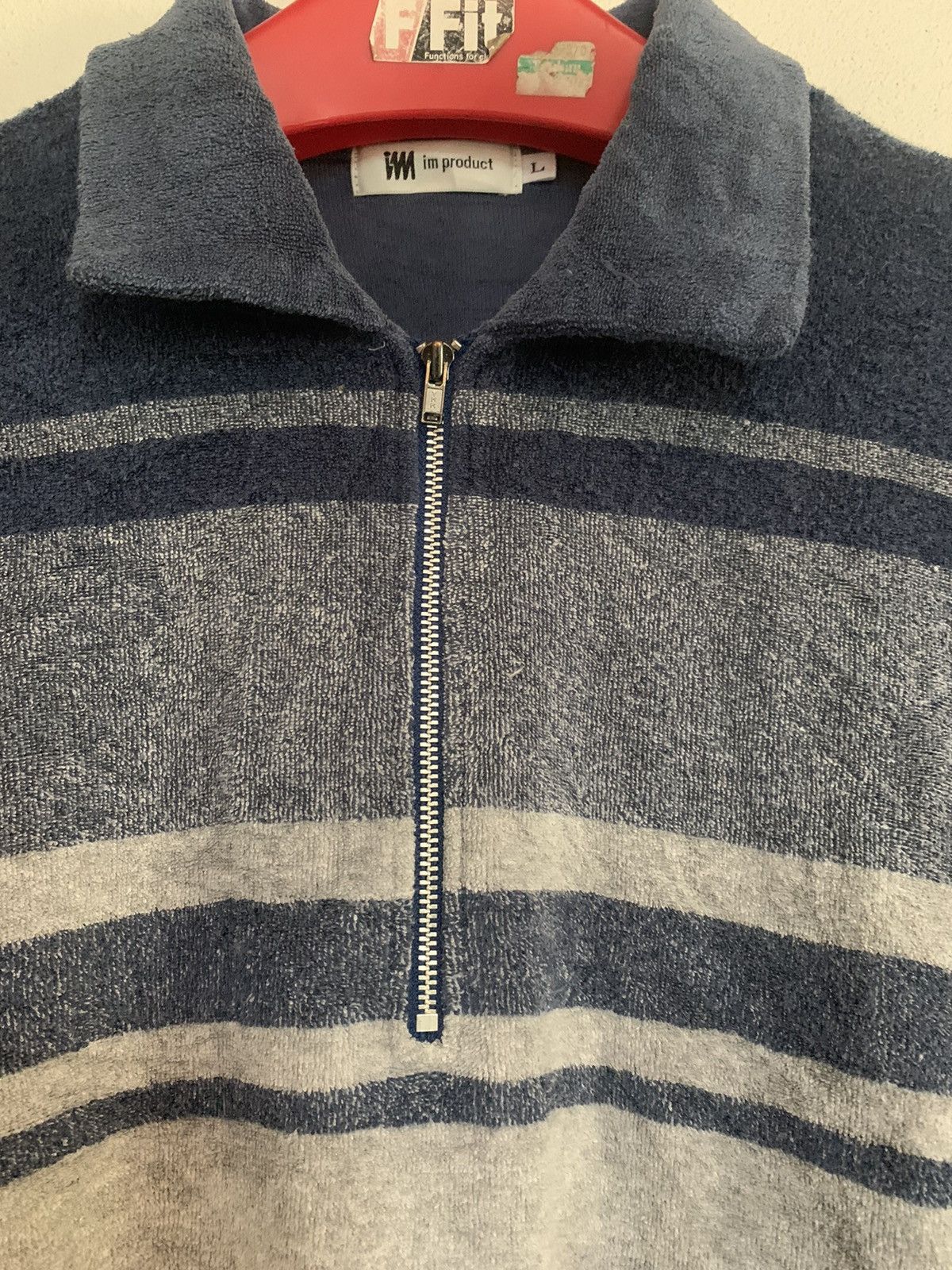 Issey Miyake VINTAGE ISSEY MIYAKE HALF ZIPPER POLO SHIRT RARE Size US L / EU 52-54 / 3 - 9 Thumbnail