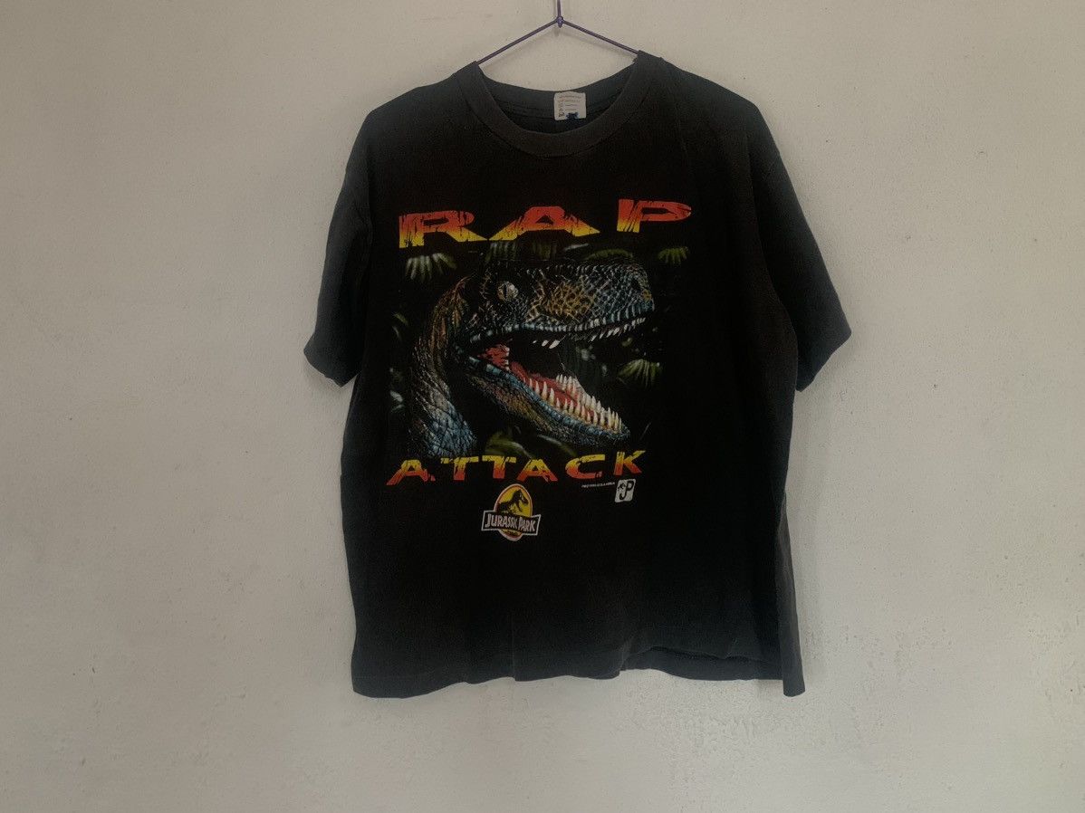 90s JURASSIC PARK T SHIRT NICELY FADED