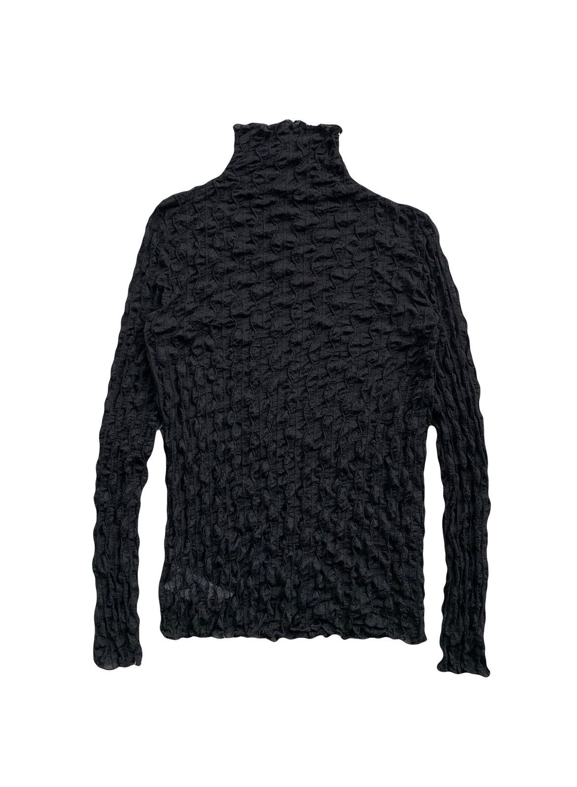 image of 20471120 x Beauty Beast Freak Store Sheer Mesh Top See Through in Black, Men's (Size Small)