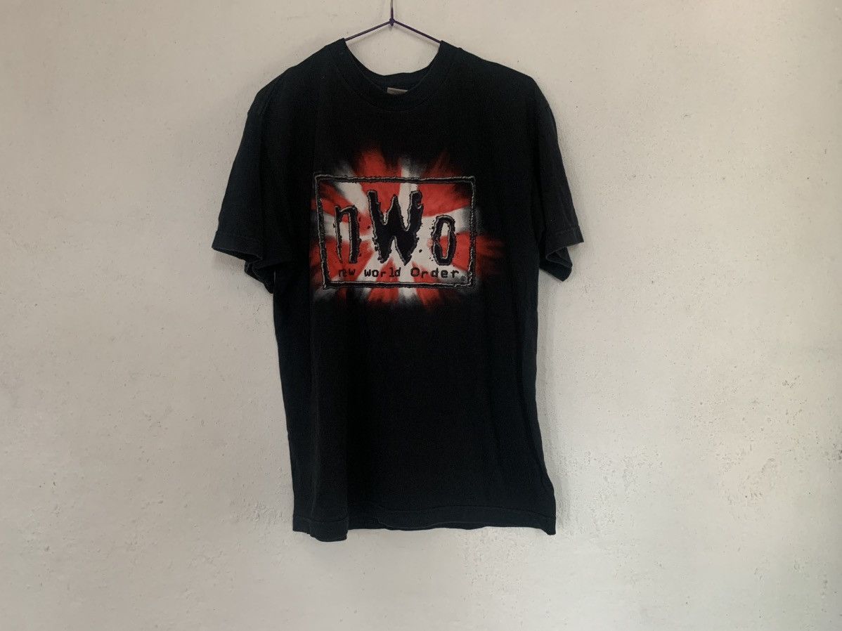 Vintage × WCW/nWo × WWE 90s WWE NWO SHIRT NICE BACKHIT Size US M / EU 48-50 / 2 - 1 Thumbnail