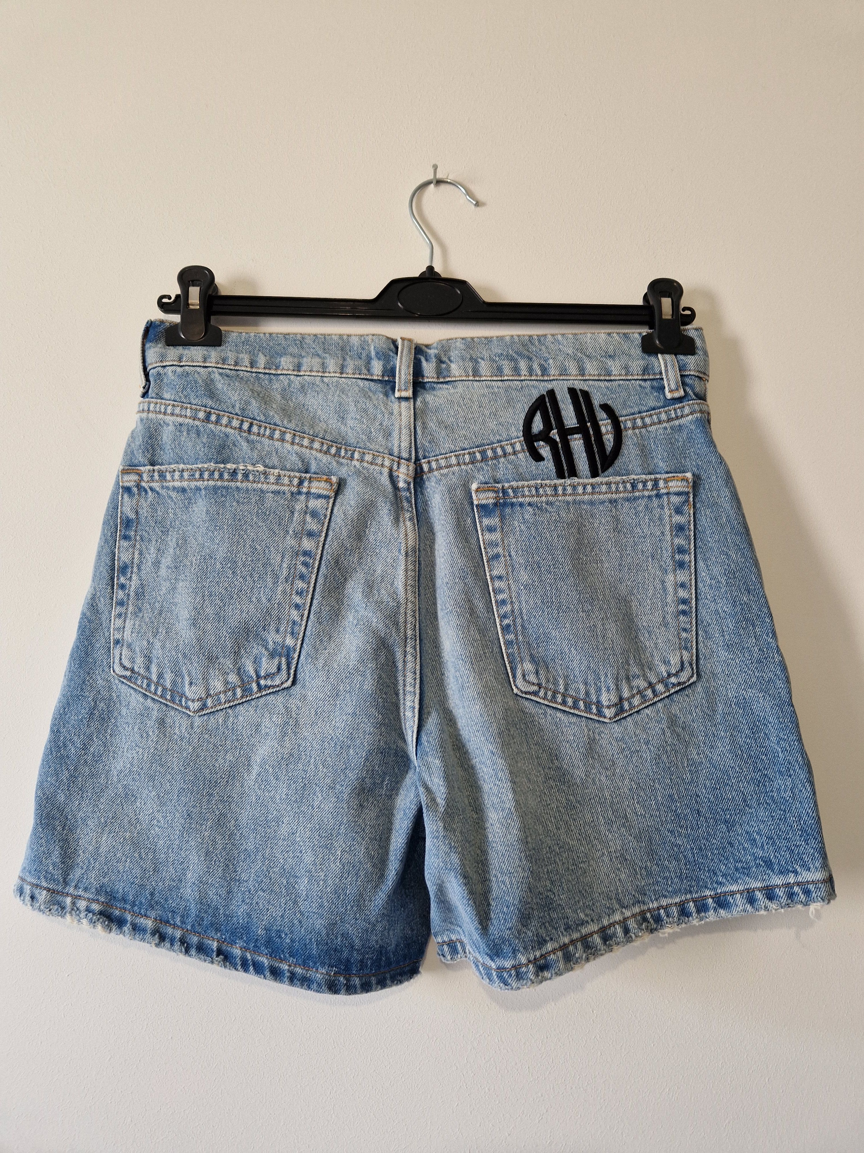 Rhude × Zara Light Denim Shorts Rhude x Zara Rhuigi Size US 30 / EU 46 - 6 Thumbnail