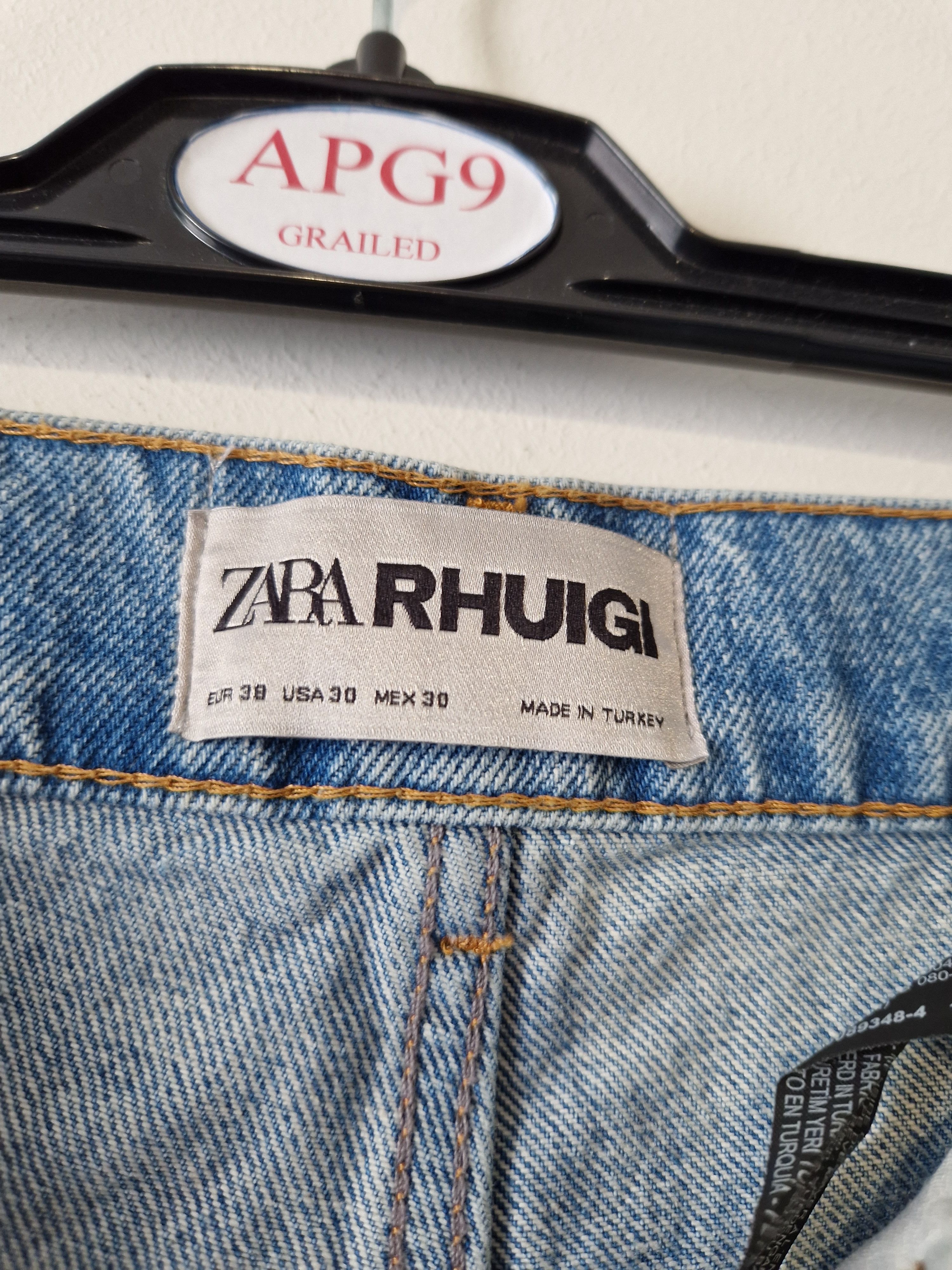 Rhude × Zara Light Denim Shorts Rhude x Zara Rhuigi Size US 30 / EU 46 - 8 Thumbnail
