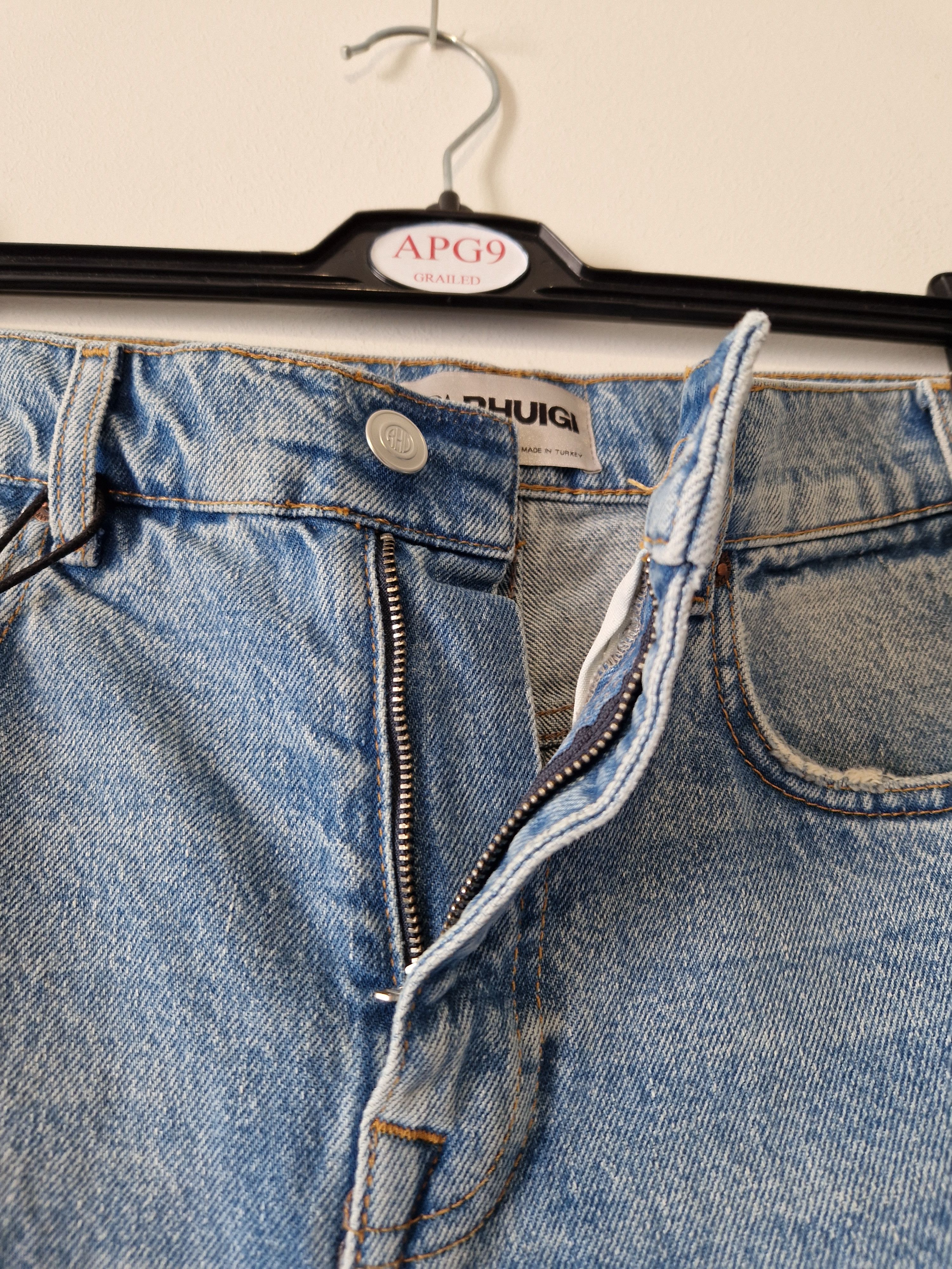 Rhude × Zara Light Denim Shorts Rhude x Zara Rhuigi Size US 30 / EU 46 - 5 Thumbnail