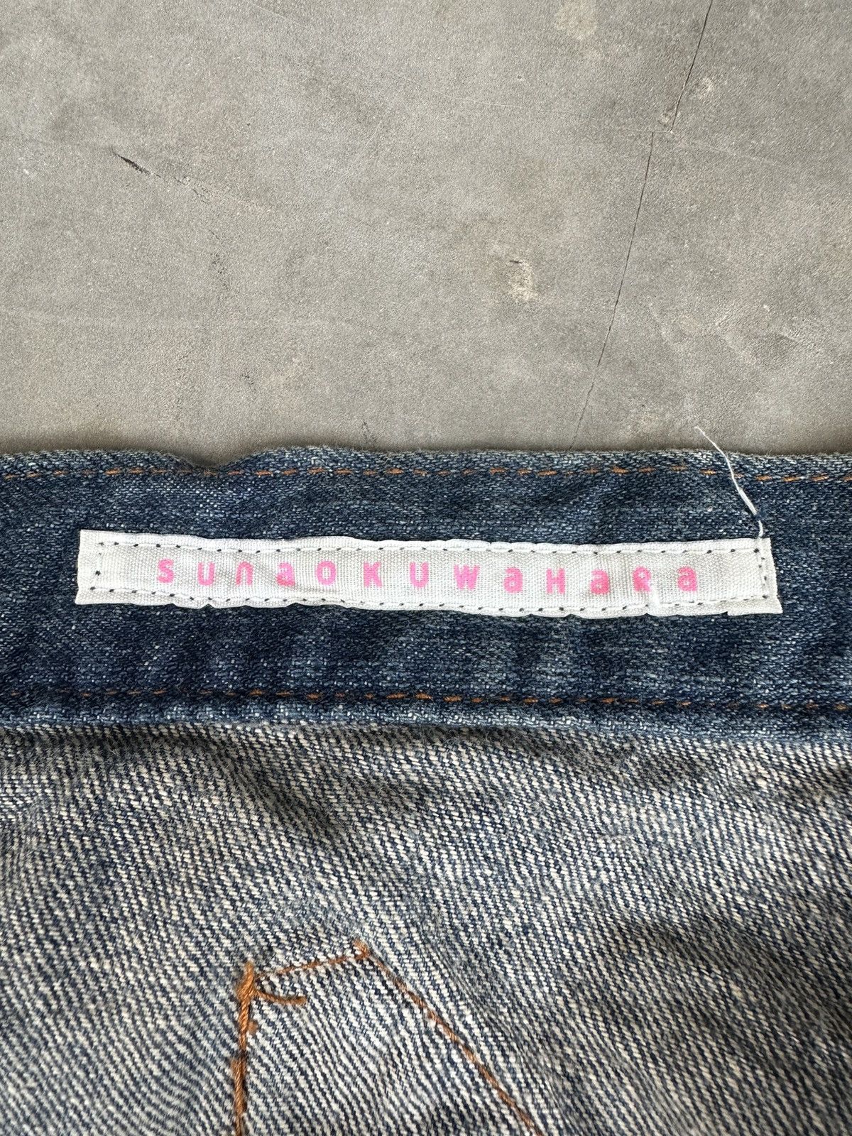 Issey Miyake × Sunao Kuwahara Vintage Issey Miyake Sunao Kuwahara Buttoned Mini Skirts Size 31" - 3 Thumbnail
