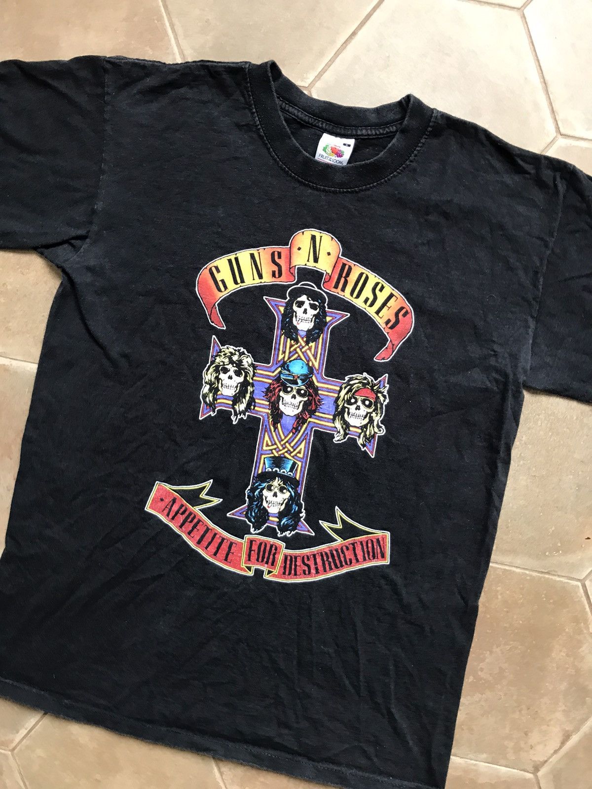 Guns N' Roses × Vintage VINTAGE GUNS N ROSES SHIRT BIG LOGO Size US S / EU 44-46 / 1 - 3 Thumbnail