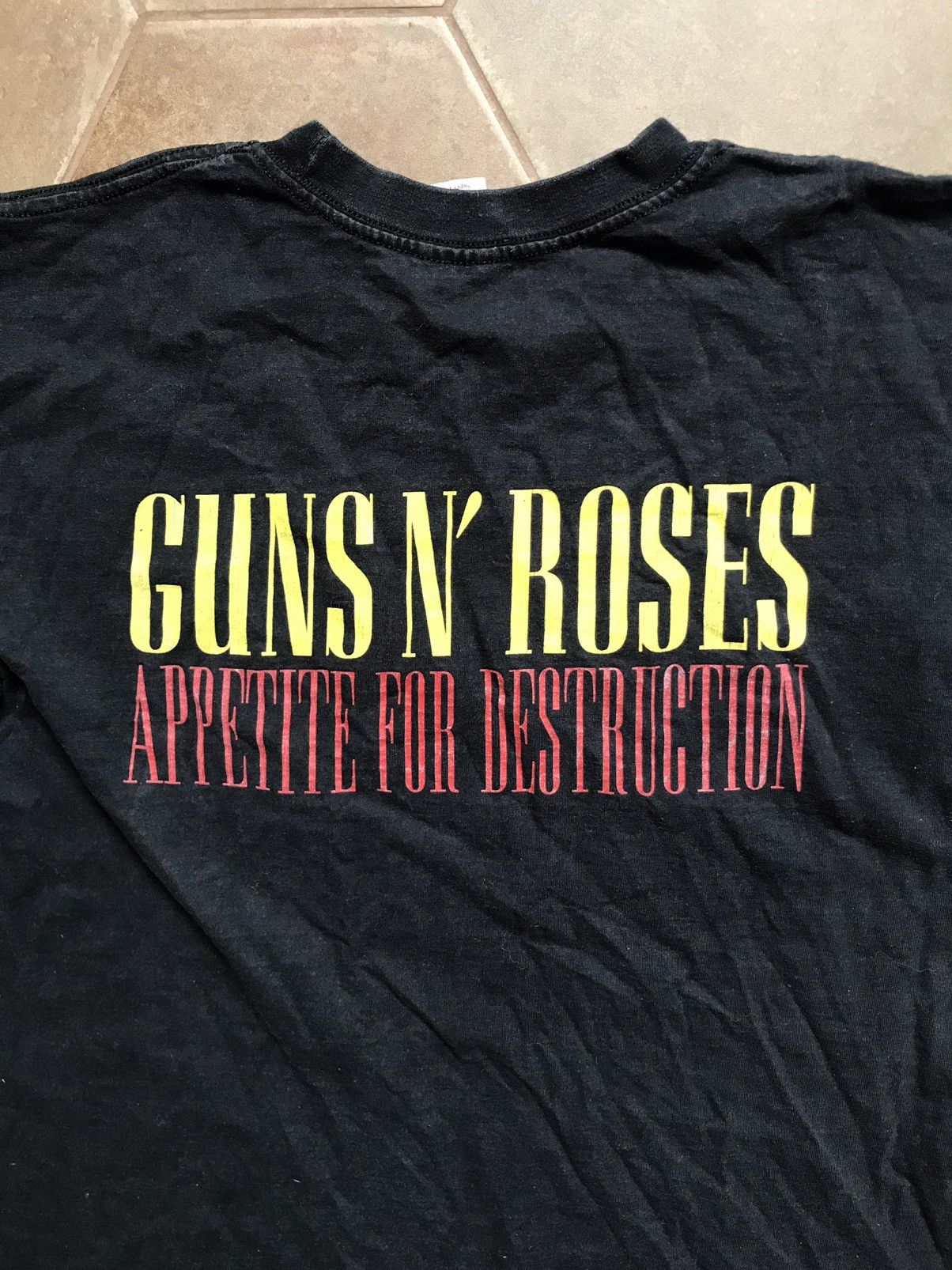 Guns N' Roses × Vintage VINTAGE GUNS N ROSES SHIRT BIG LOGO Size US S / EU 44-46 / 1 - 2 Thumbnail