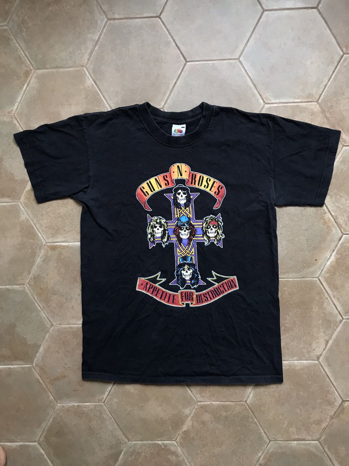 Guns N' Roses × Vintage VINTAGE GUNS N ROSES SHIRT BIG LOGO Size US S / EU 44-46 / 1 - 1 Thumbnail