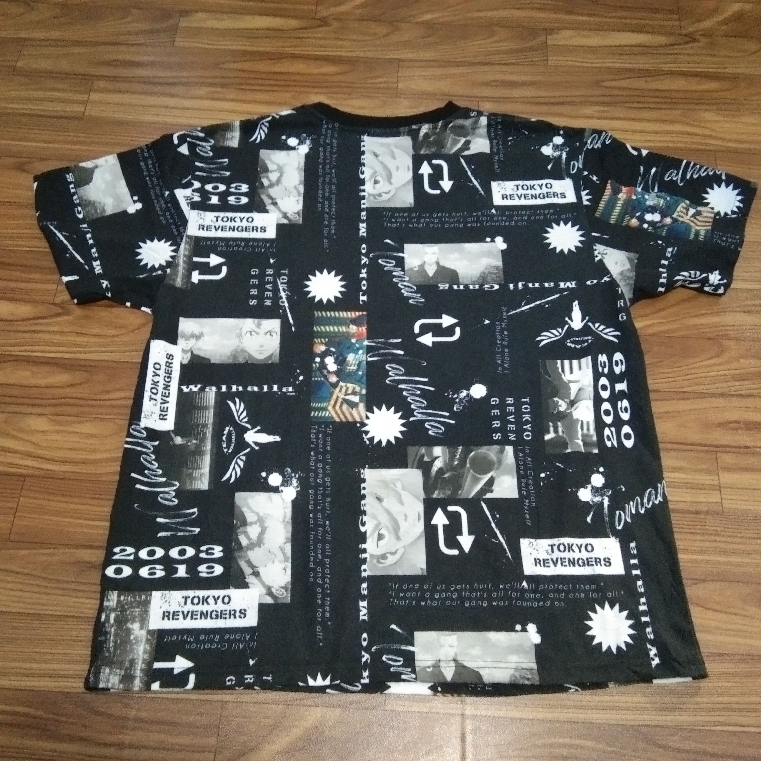 Anime Japanese Anime Tokyo Revengers All Overprint Tshirt Size US L / EU 52-54 / 3 - 4 Thumbnail