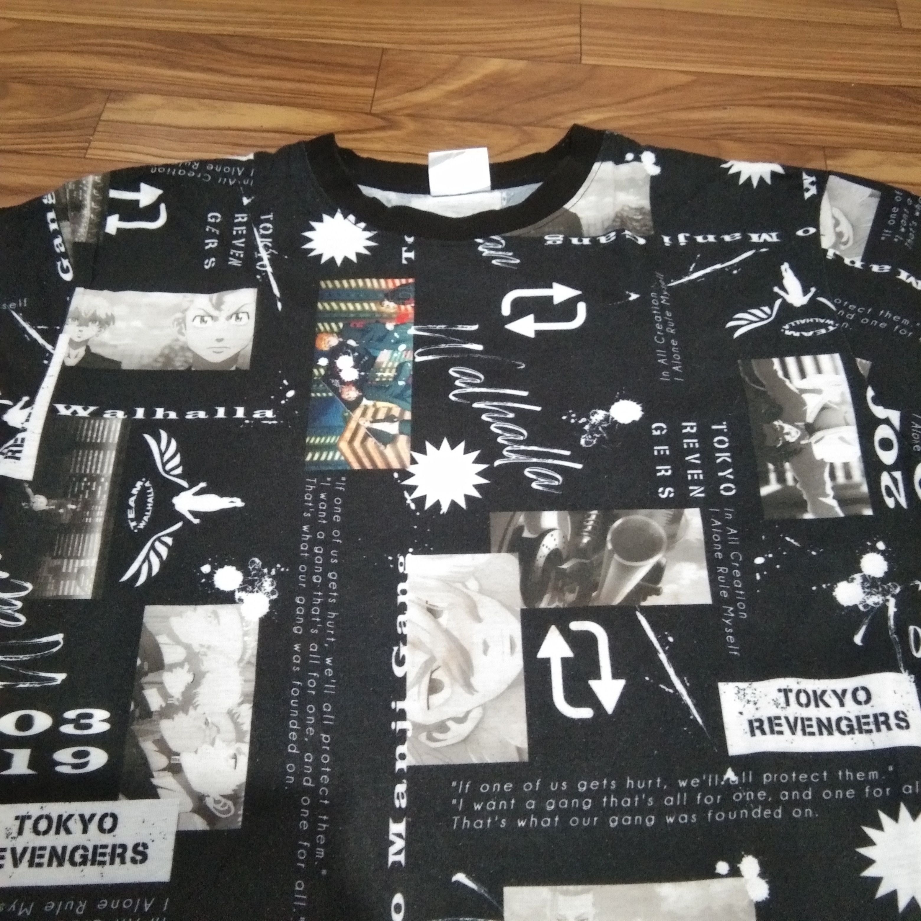 Anime Japanese Anime Tokyo Revengers All Overprint Tshirt Size US L / EU 52-54 / 3 - 2 Thumbnail