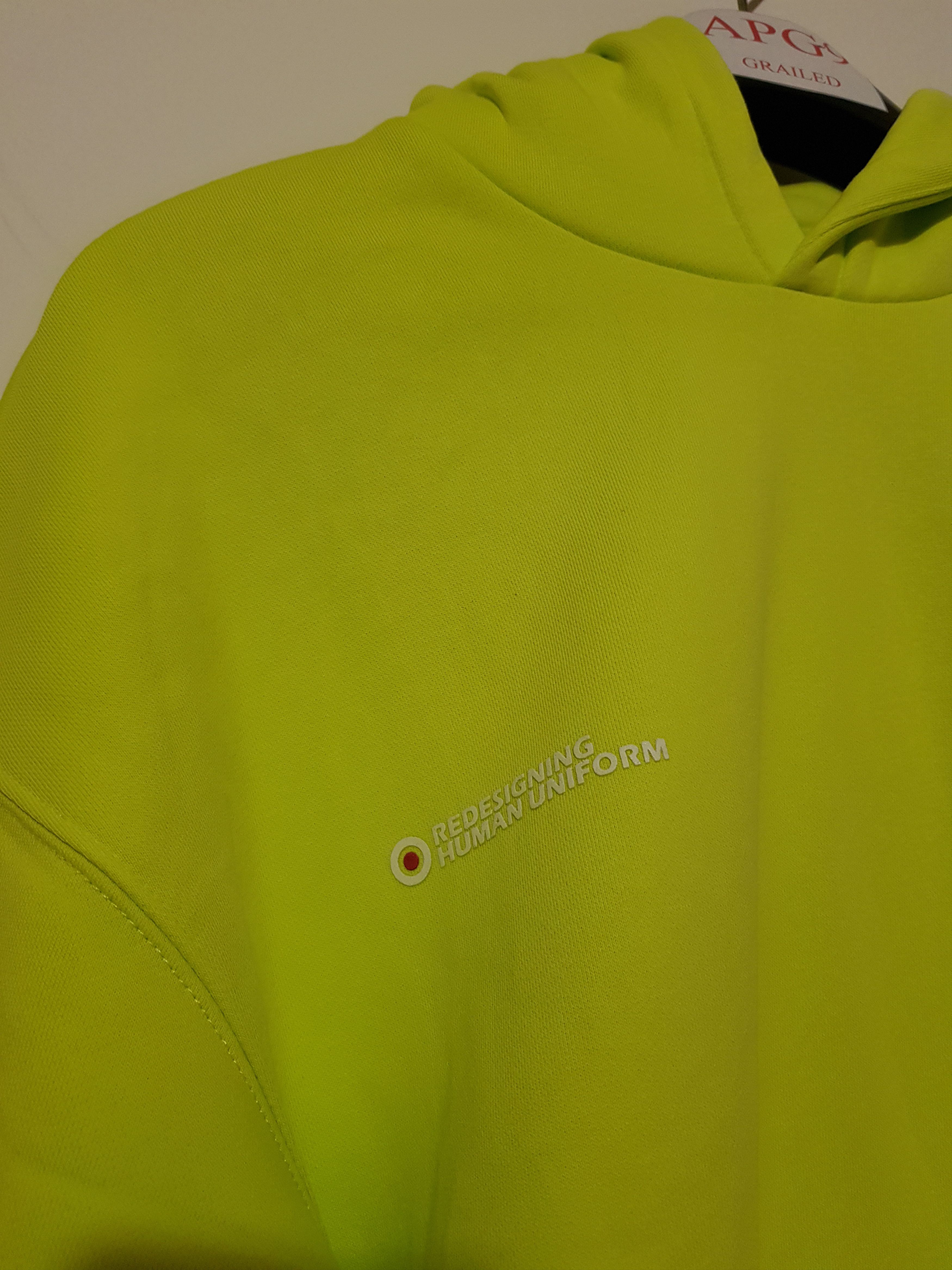 Rhude × Zara Logo Neon Hoodie Rhude x Zara Rhuigi Size US S / EU 44-46 / 1 - 3 Thumbnail