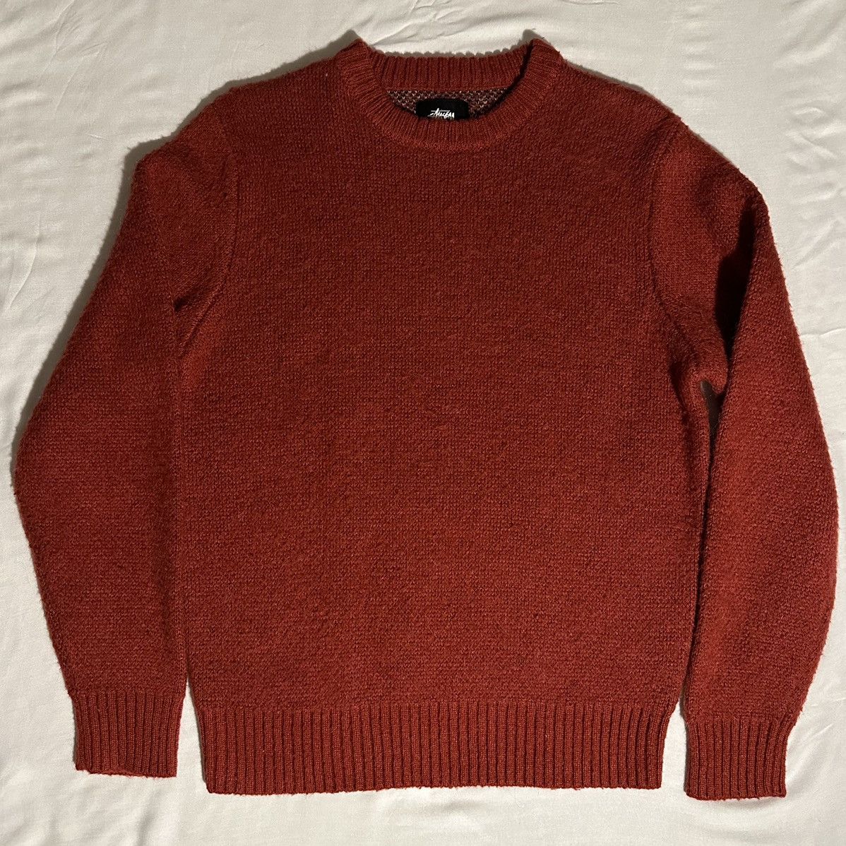 Stussy Stüssy 8 Ball Heavy Brushed Mohair Sweater | Grailed