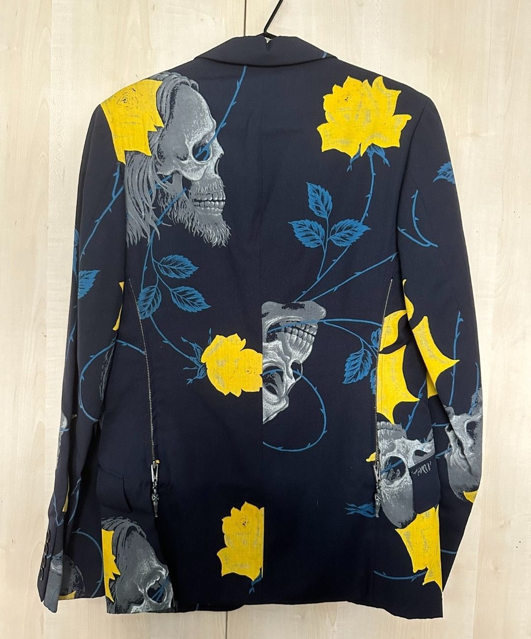 Yohji Yamamoto Yohji Yamamoto 14aw Skull Rose Suit Size 34S - 2 Thumbnail
