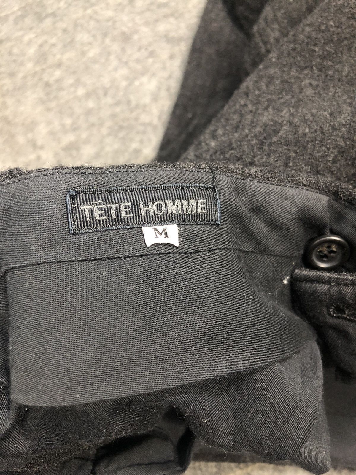 Issey Miyake × Japanese Brand × Tete Homme Hype Tete Homme Issey Miyake 3/4 Woven Stretch Casual Pant Size US 30 / EU 46 - 3 Thumbnail