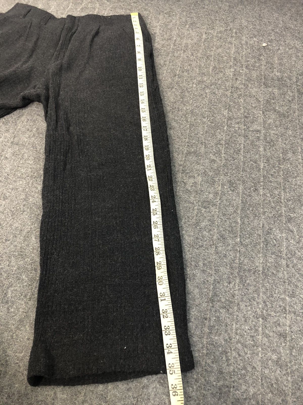 Issey Miyake × Japanese Brand × Tete Homme Hype Tete Homme Issey Miyake 3/4 Woven Stretch Casual Pant Size US 30 / EU 46 - 14 Thumbnail