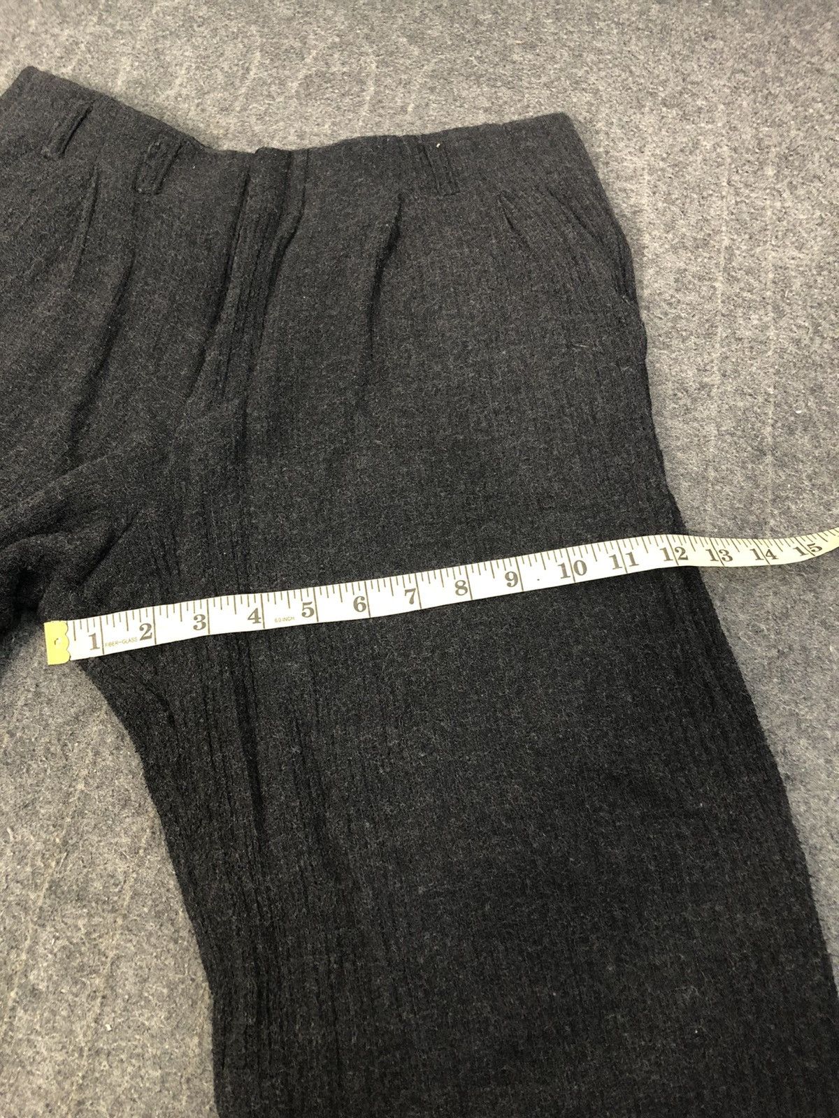 Issey Miyake × Japanese Brand × Tete Homme Hype Tete Homme Issey Miyake 3/4 Woven Stretch Casual Pant Size US 30 / EU 46 - 15 Thumbnail