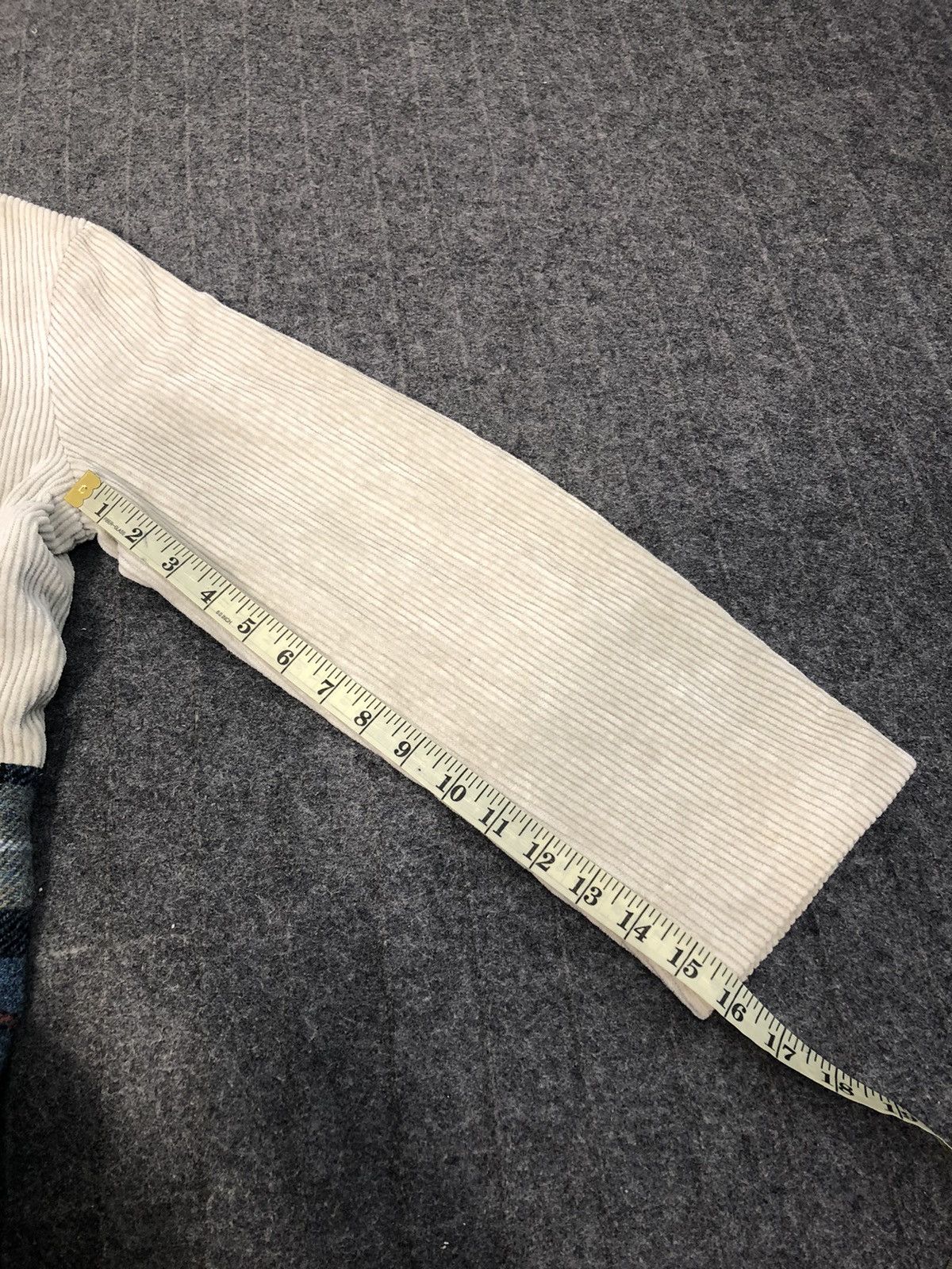Hai Sporting Gear × Issey Miyake × Japanese Brand 90s Hai Sporting Gear Issey Miyake Corduroy Checked Jacket Size US M / EU 48-50 / 2 - 12 Thumbnail