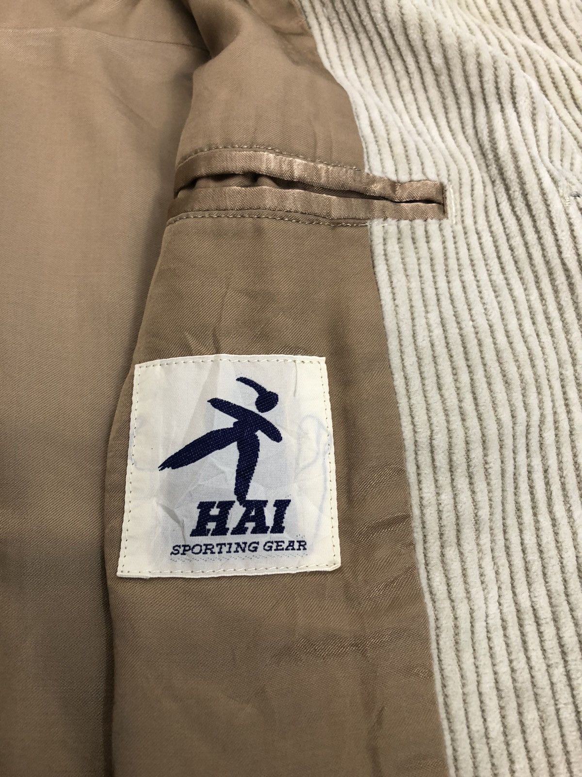 Hai Sporting Gear × Issey Miyake × Japanese Brand 90s Hai Sporting Gear Issey Miyake Corduroy Checked Jacket Size US M / EU 48-50 / 2 - 7 Thumbnail