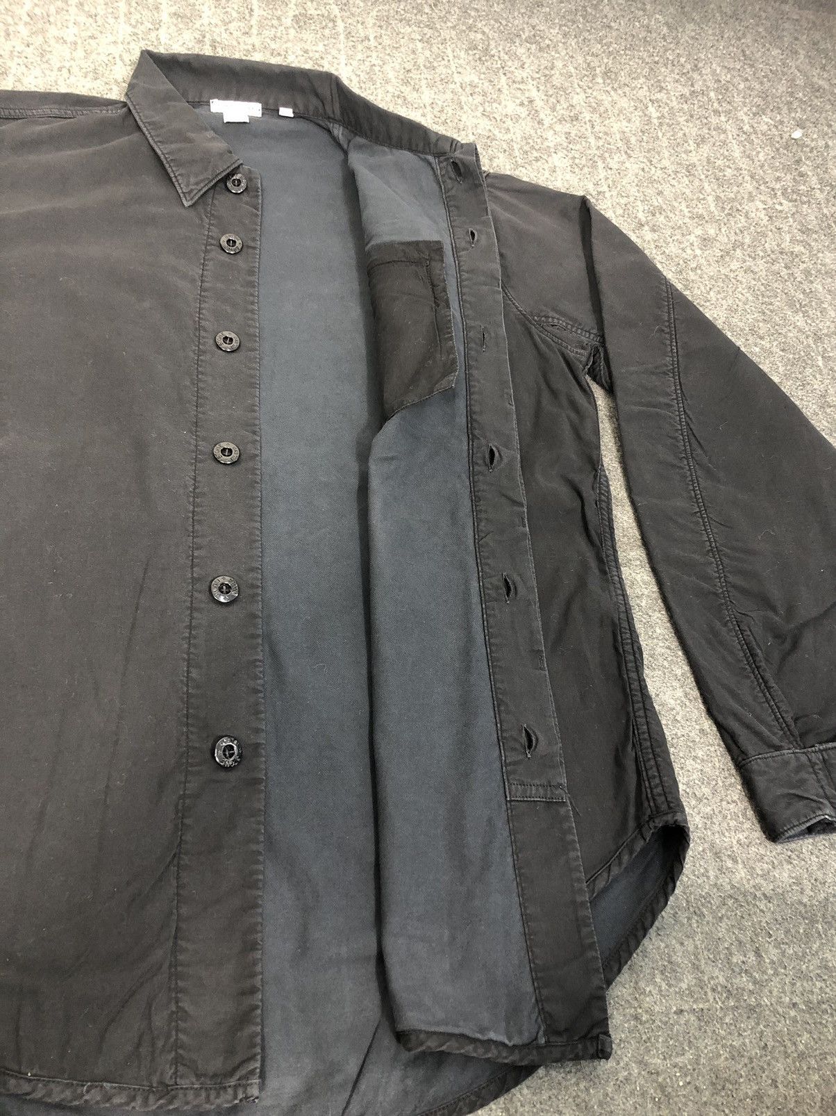 Stone Island Hype Stone Island Pocket Khakis Long Sleeve Button Up Shirt Size US L / EU 52-54 / 3 - 4 Thumbnail