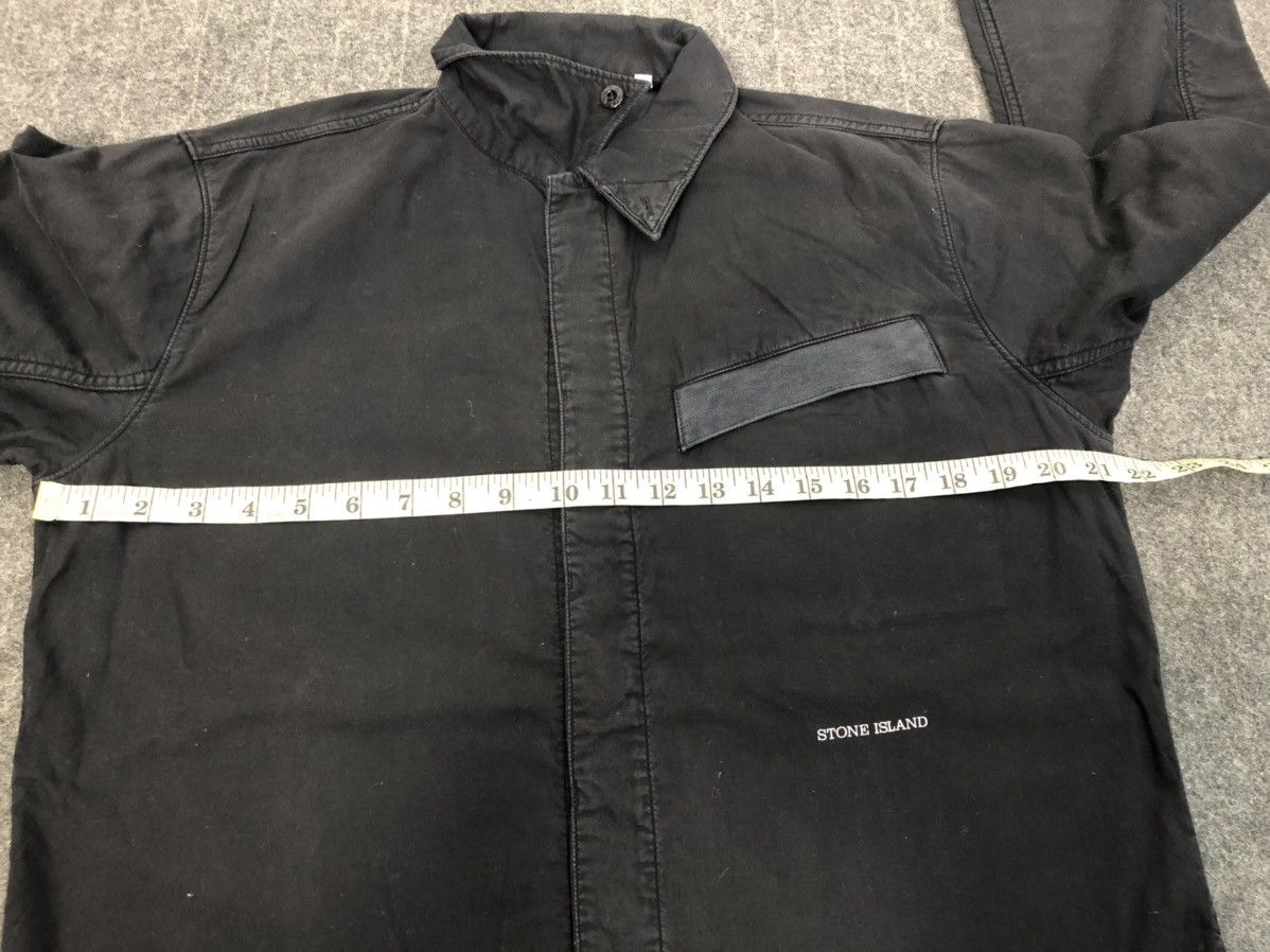 Stone Island Hype Stone Island Pocket Khakis Long Sleeve Button Up Shirt Size US L / EU 52-54 / 3 - 9 Thumbnail