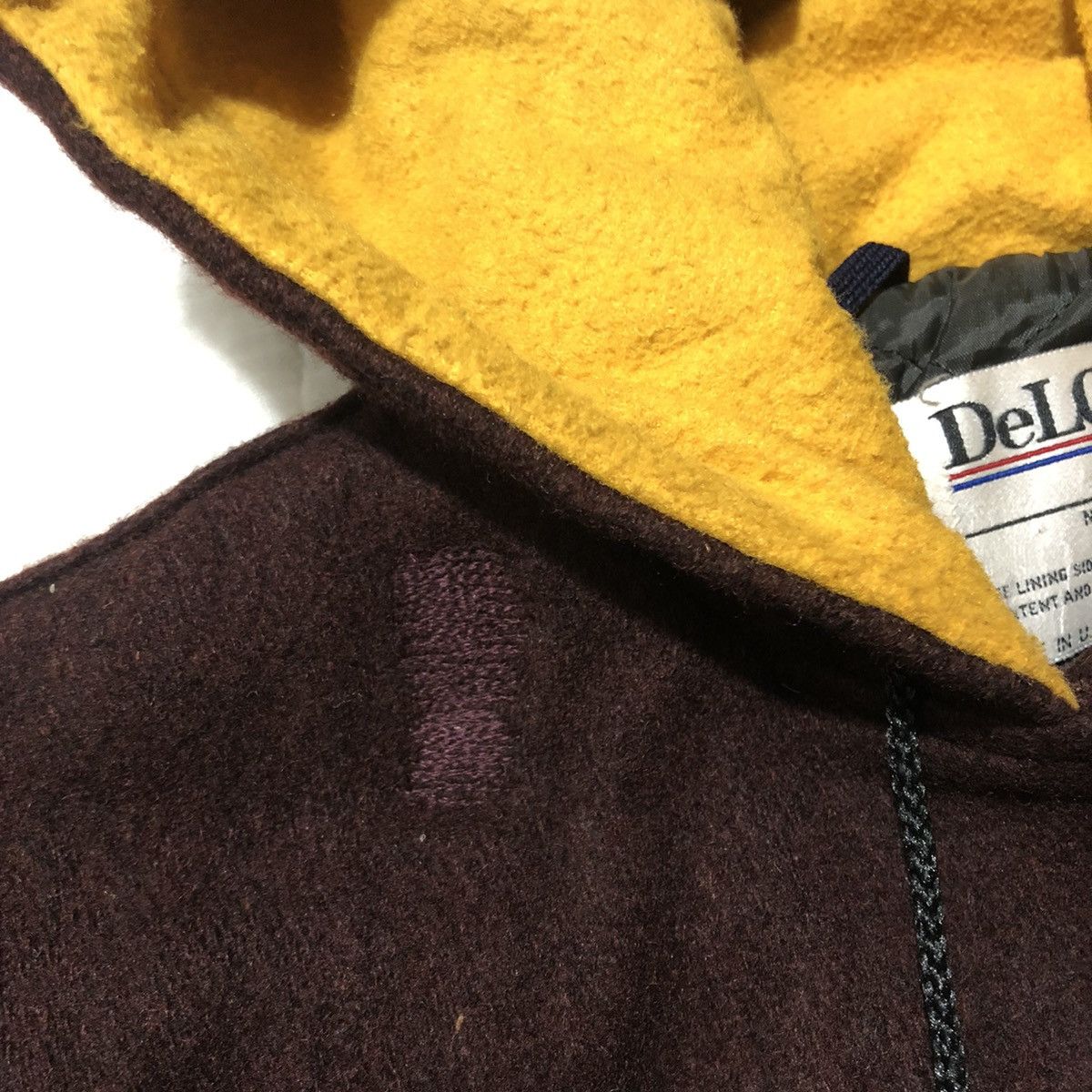 Delong DeLong Varsity hoodie wool made in USA Size US M / EU 48-50 / 2 - 7 Thumbnail