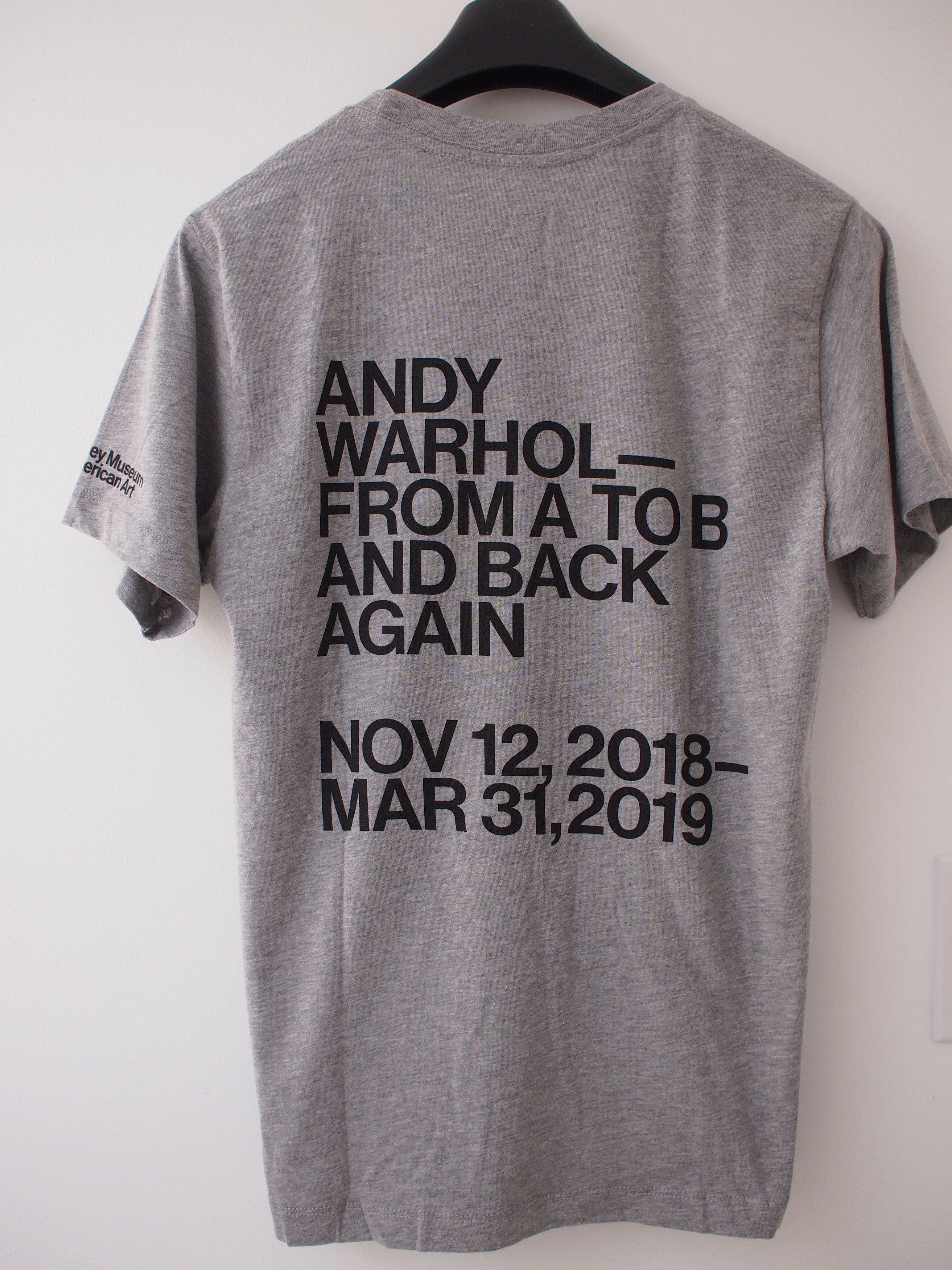 Andy Warhol × Other ANDY WARHOL Exclusive WHITNEY Exhibit Portrait TShirt Size US S / EU 44-46 / 1 - 7 Thumbnail