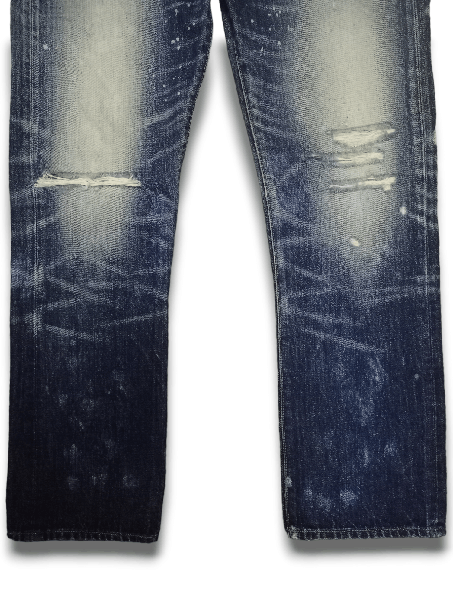Japanese Brand Vintage Japanese RNA Painted Splatter Distressed Style Jeans Size US 32 / EU 48 - 10 Thumbnail