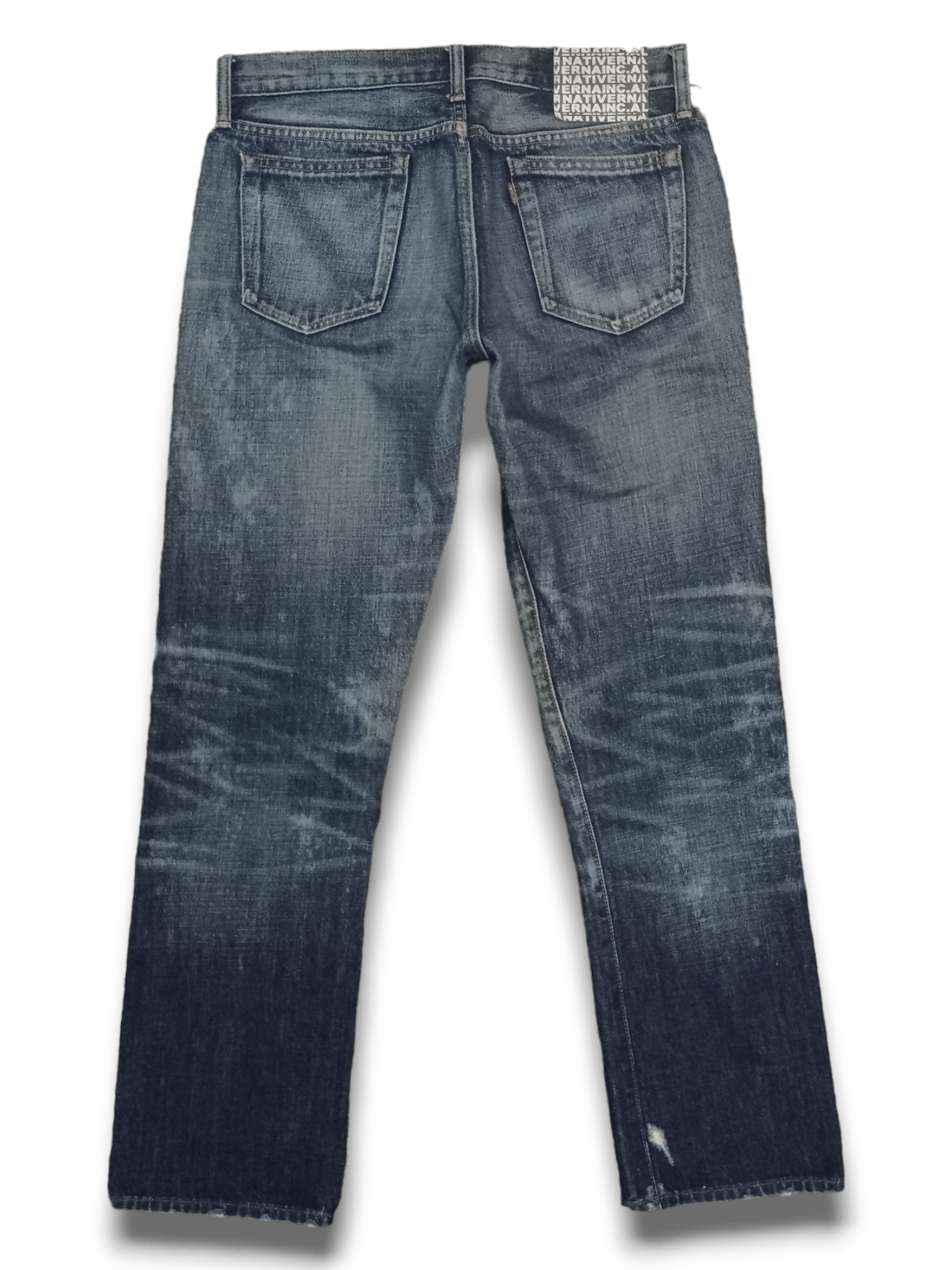 Japanese Brand Vintage Japanese RNA Painted Splatter Distressed Style Jeans Size US 32 / EU 48 - 2 Thumbnail