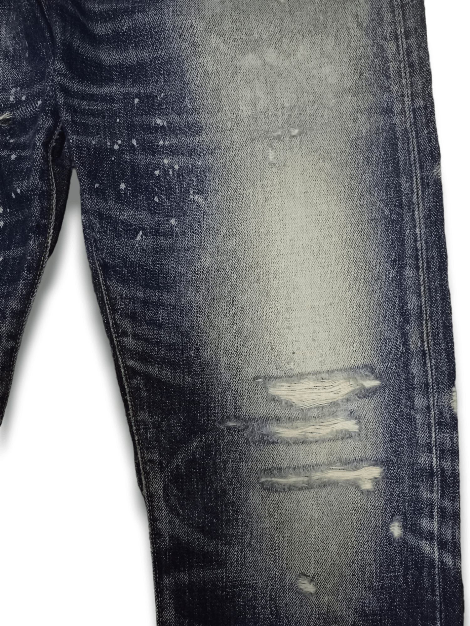Japanese Brand Vintage Japanese RNA Painted Splatter Distressed Style Jeans Size US 32 / EU 48 - 9 Thumbnail