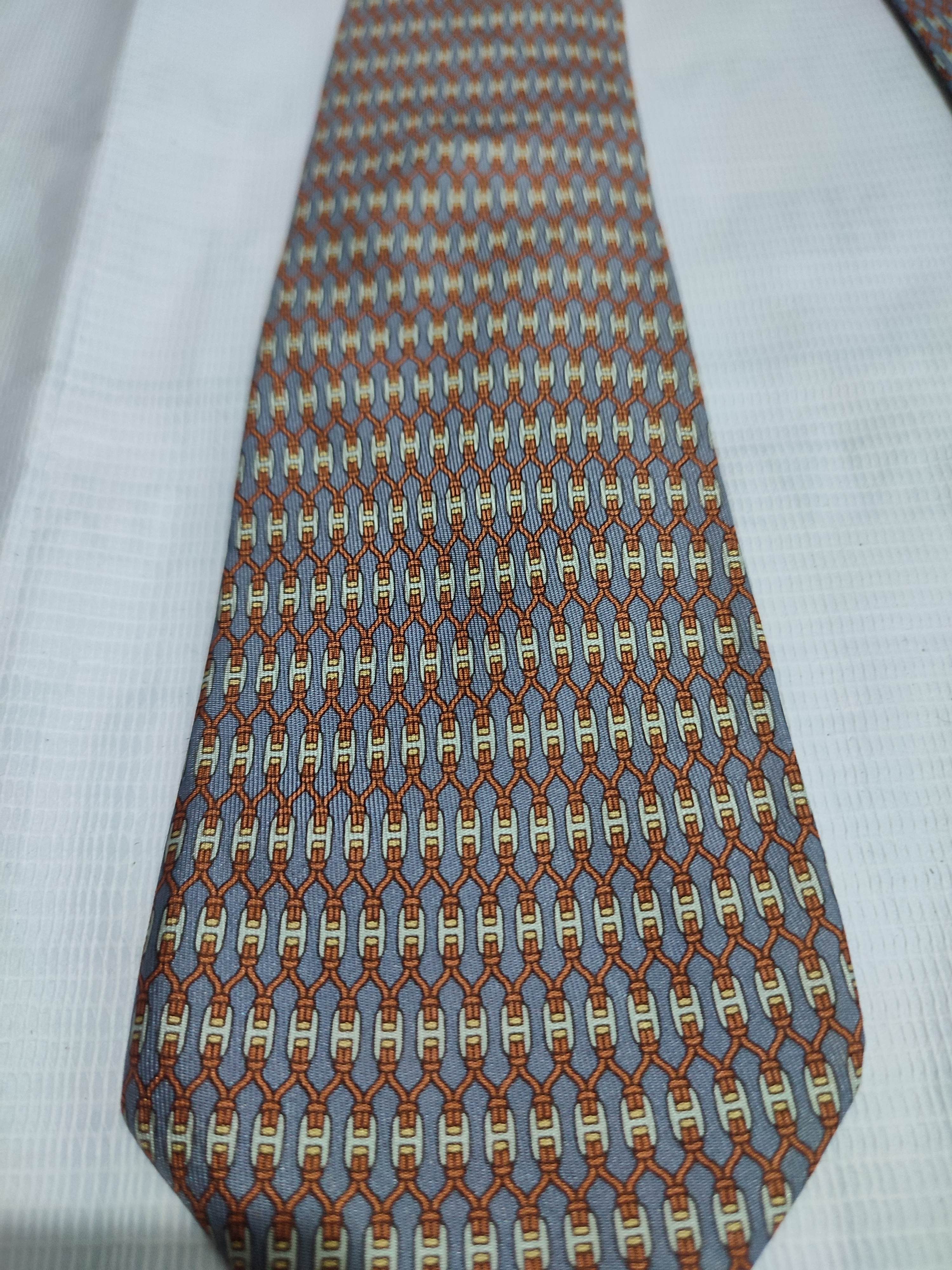Hermes Hermes Tie Illution Art Size ONE SIZE - 3 Thumbnail