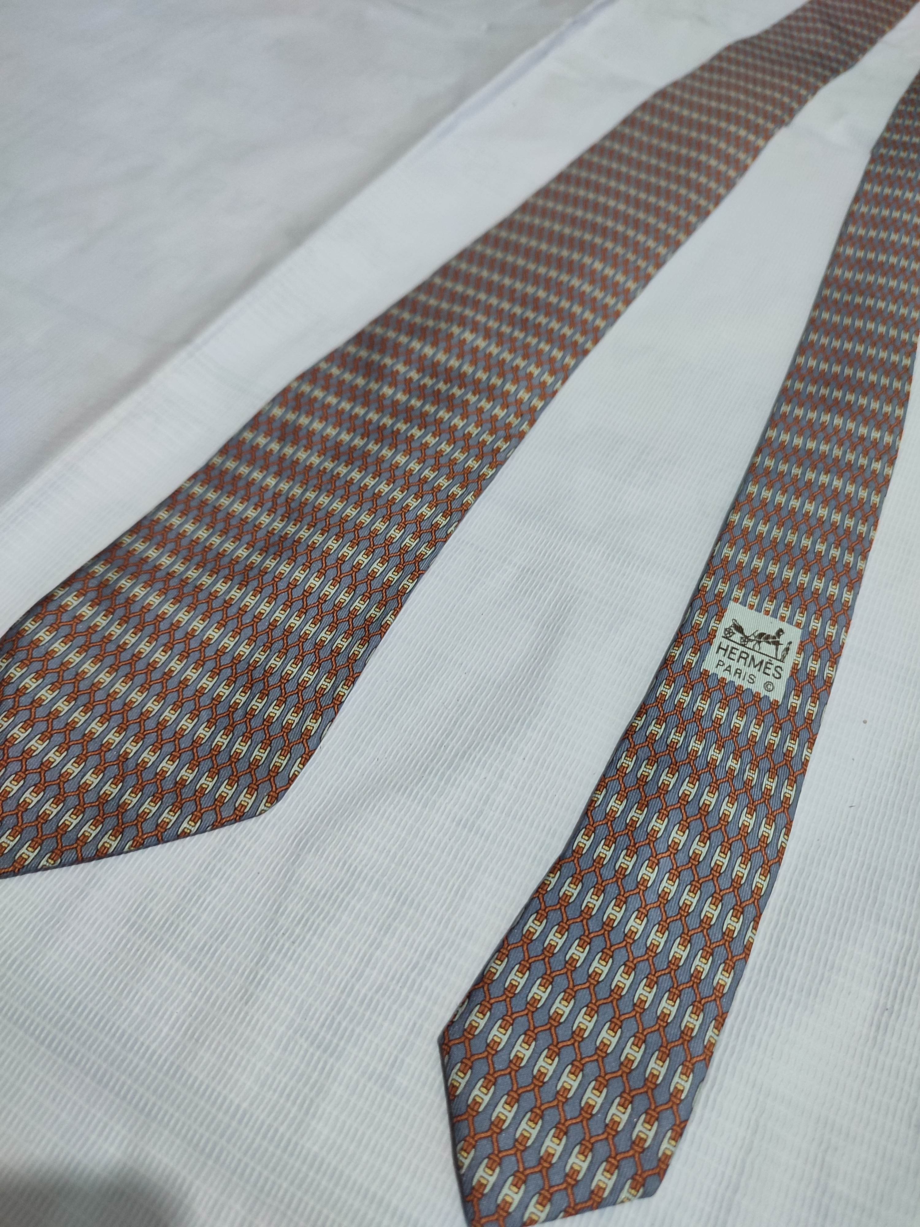 Hermes Hermes Tie Illution Art Size ONE SIZE - 2 Thumbnail