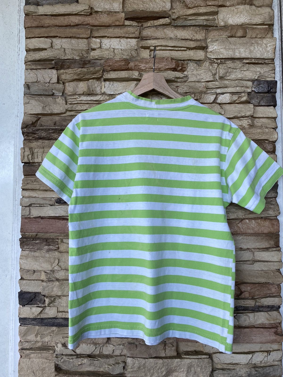 Vintage Vintage 90s Guess By Georges Marciano Stripes Tshirt Size US M / EU 48-50 / 2 - 7 Thumbnail