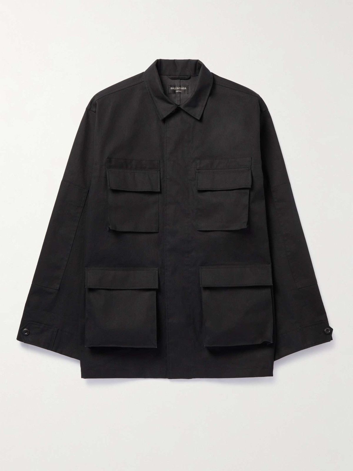 Balenciaga Balenciaga Long-Sleeved Cargo Jacket Size US M / EU 48-50 / 2 - 18 Thumbnail