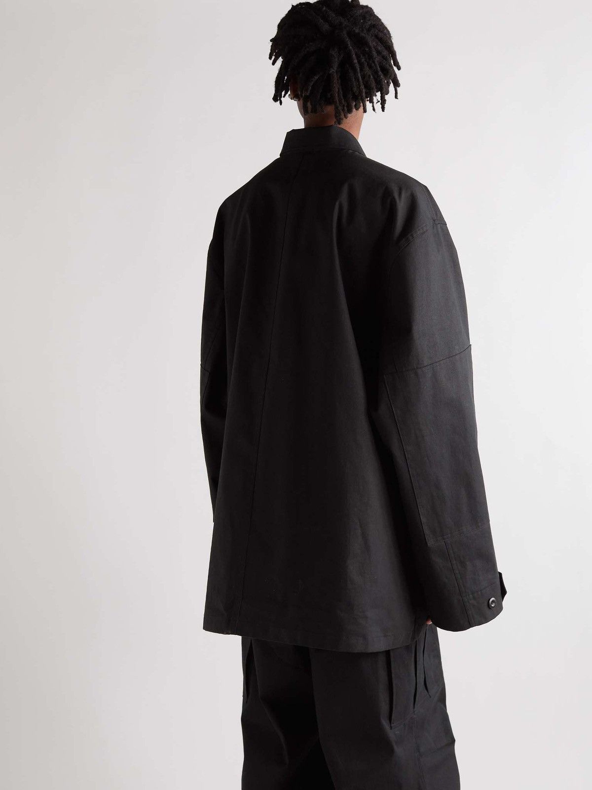 Balenciaga Balenciaga Long-Sleeved Cargo Jacket Size US M / EU 48-50 / 2 - 21 Thumbnail