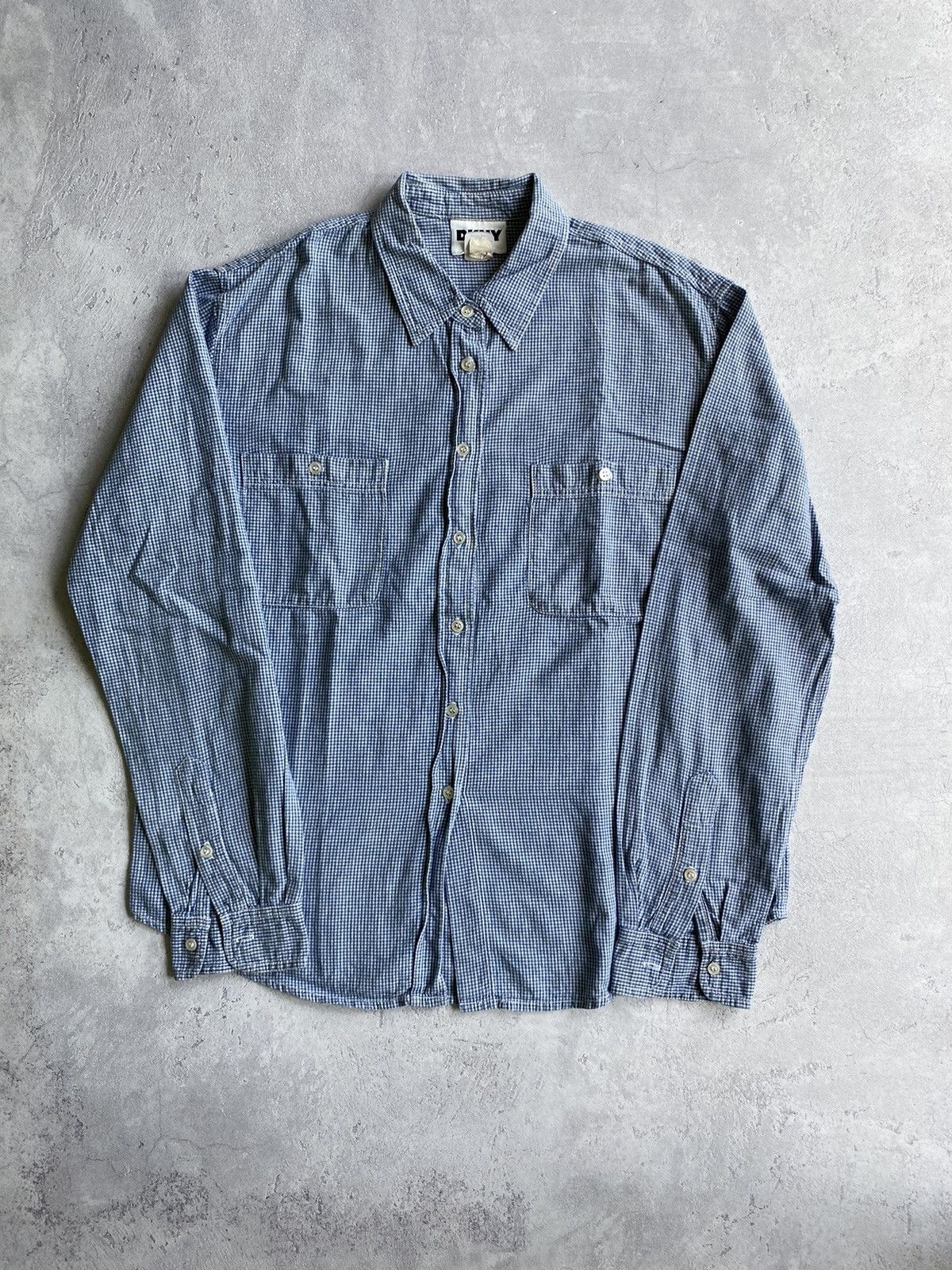 Vintage DKNY Flannel Size US M / EU 48-50 / 2 - 1 Thumbnail